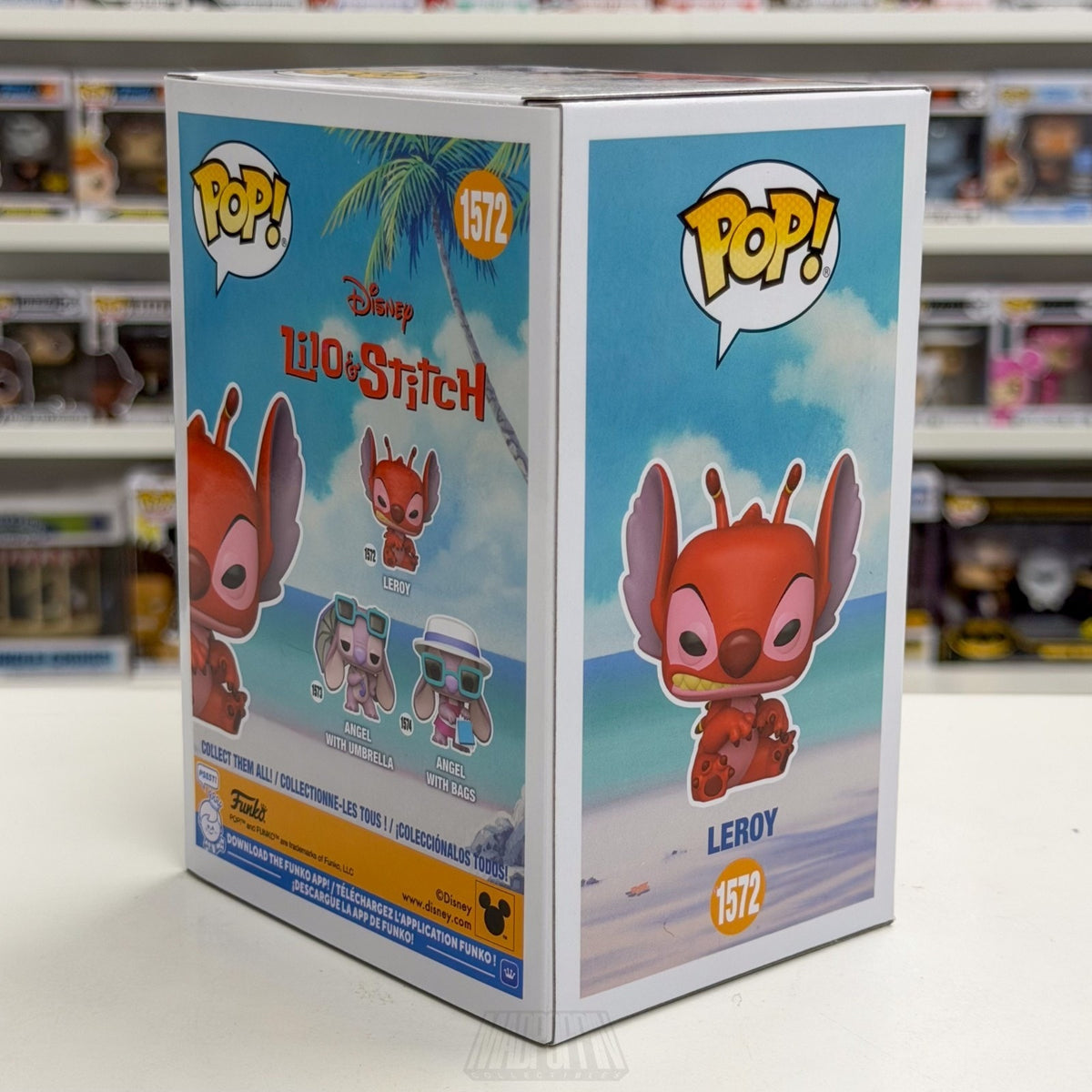Funko Pop Disney Lilo Stitch Leroy Special Edition 1572 Evil Alien Vinyl Figure