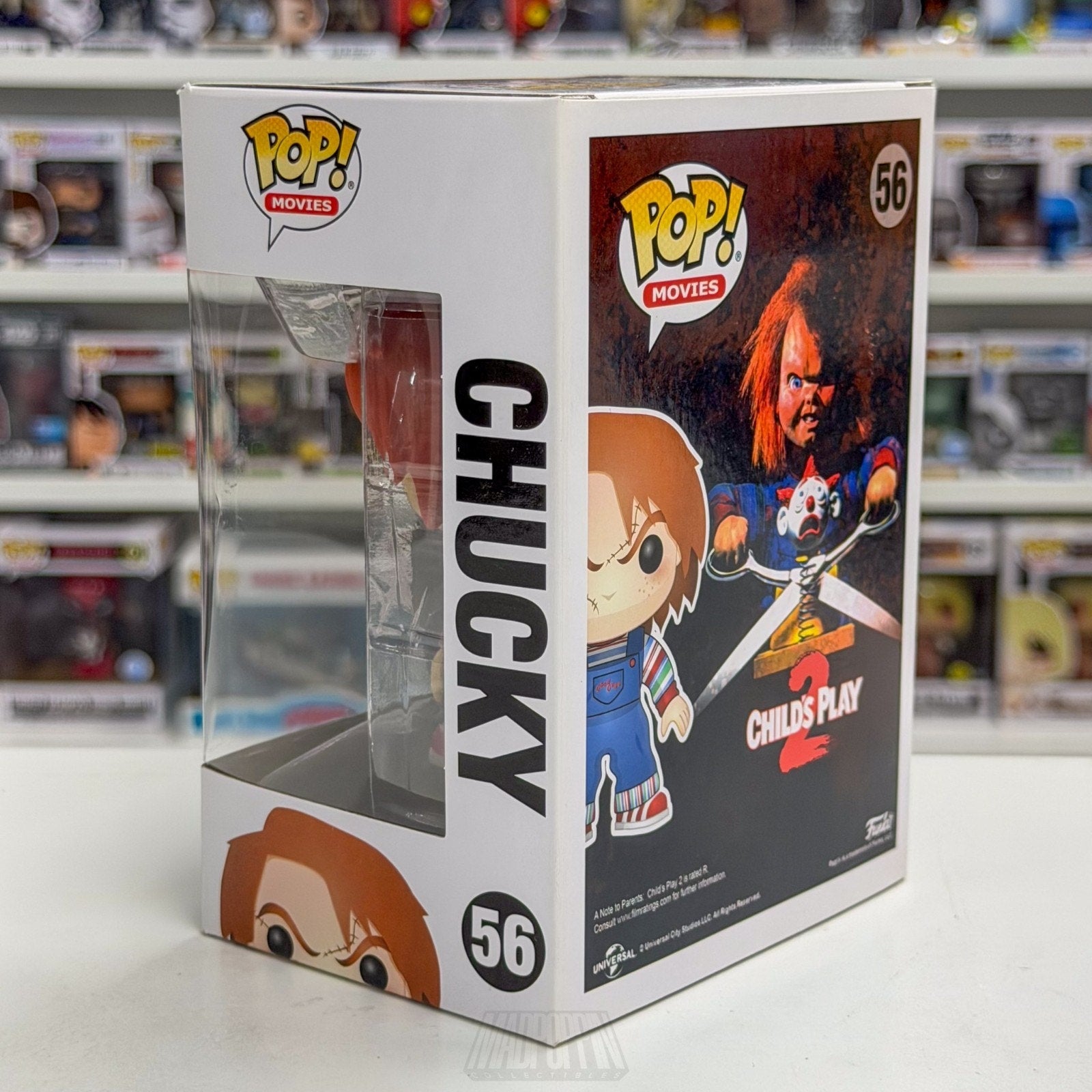 Funko Pop Movies Childs Play 2 Chucky 56 Good Guy Doll Horror Toy Vinyl Figure