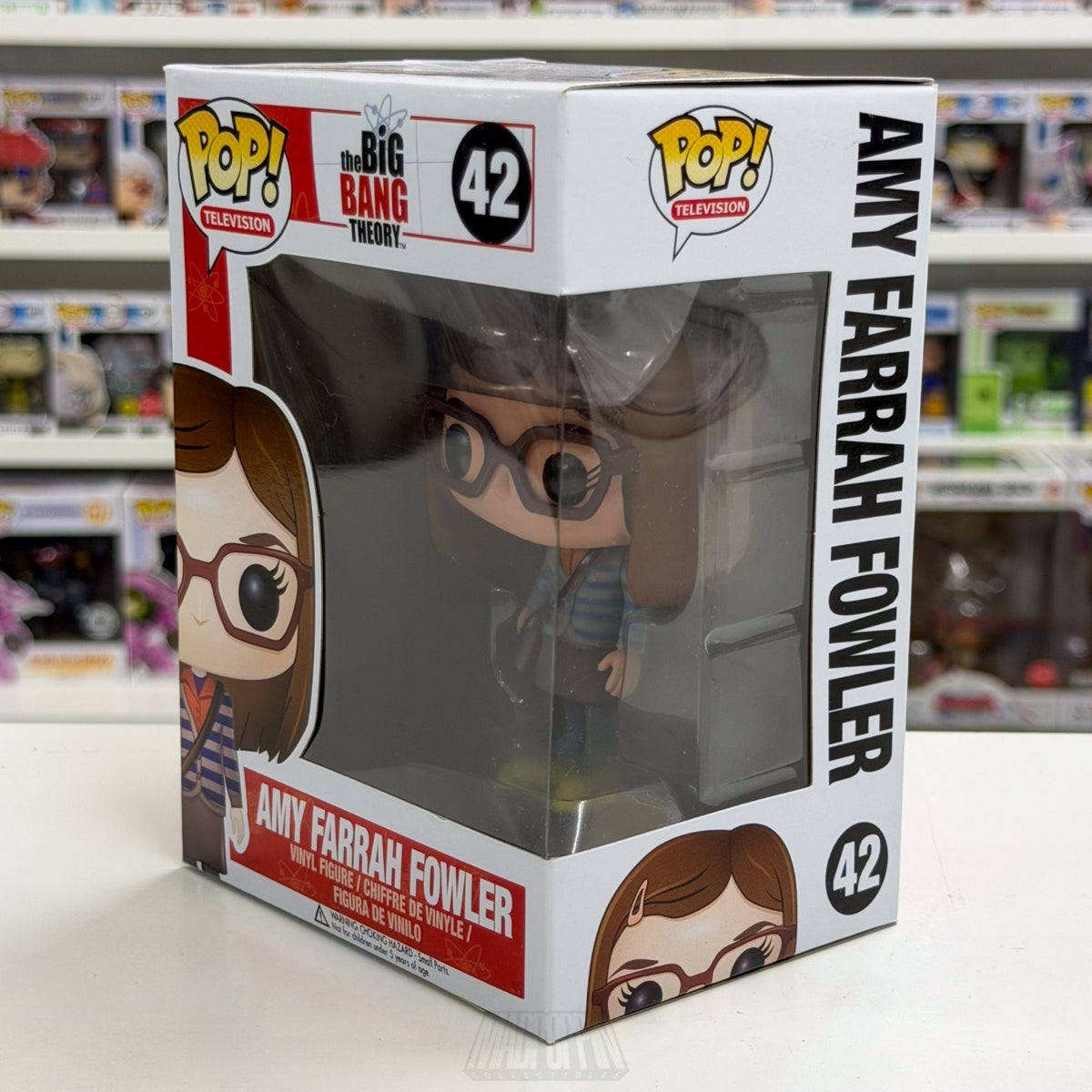 Funko Pop TV Big Bang Theory Amy Farrah Fowler 42 Comedy Sitcom Toy Vinyl Figure