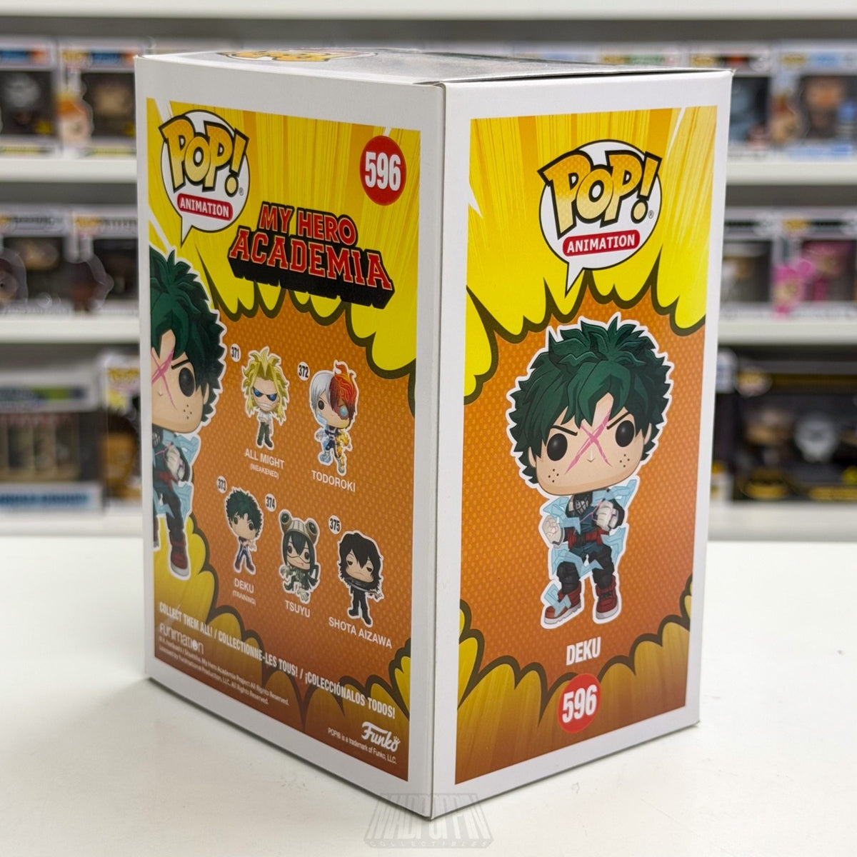Funko Pop Anime My Hero Academia Deku Entertainment Earth Glow 596 Vinyl Figure