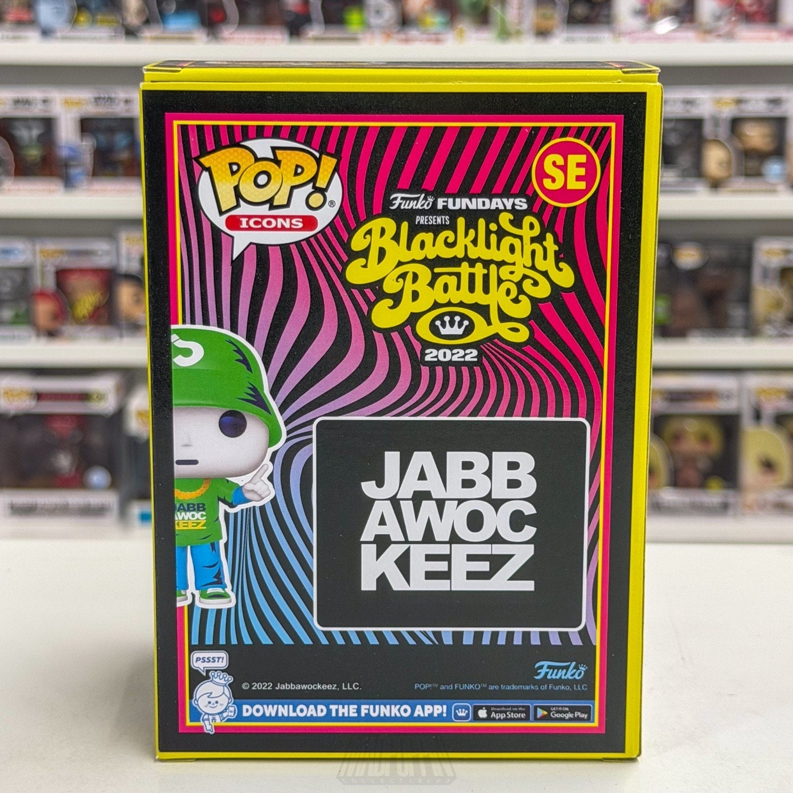 Funko Pop Fundays Blacklight Battle Jabbawockeez SE Dance Crew Toy Vinyl Figure