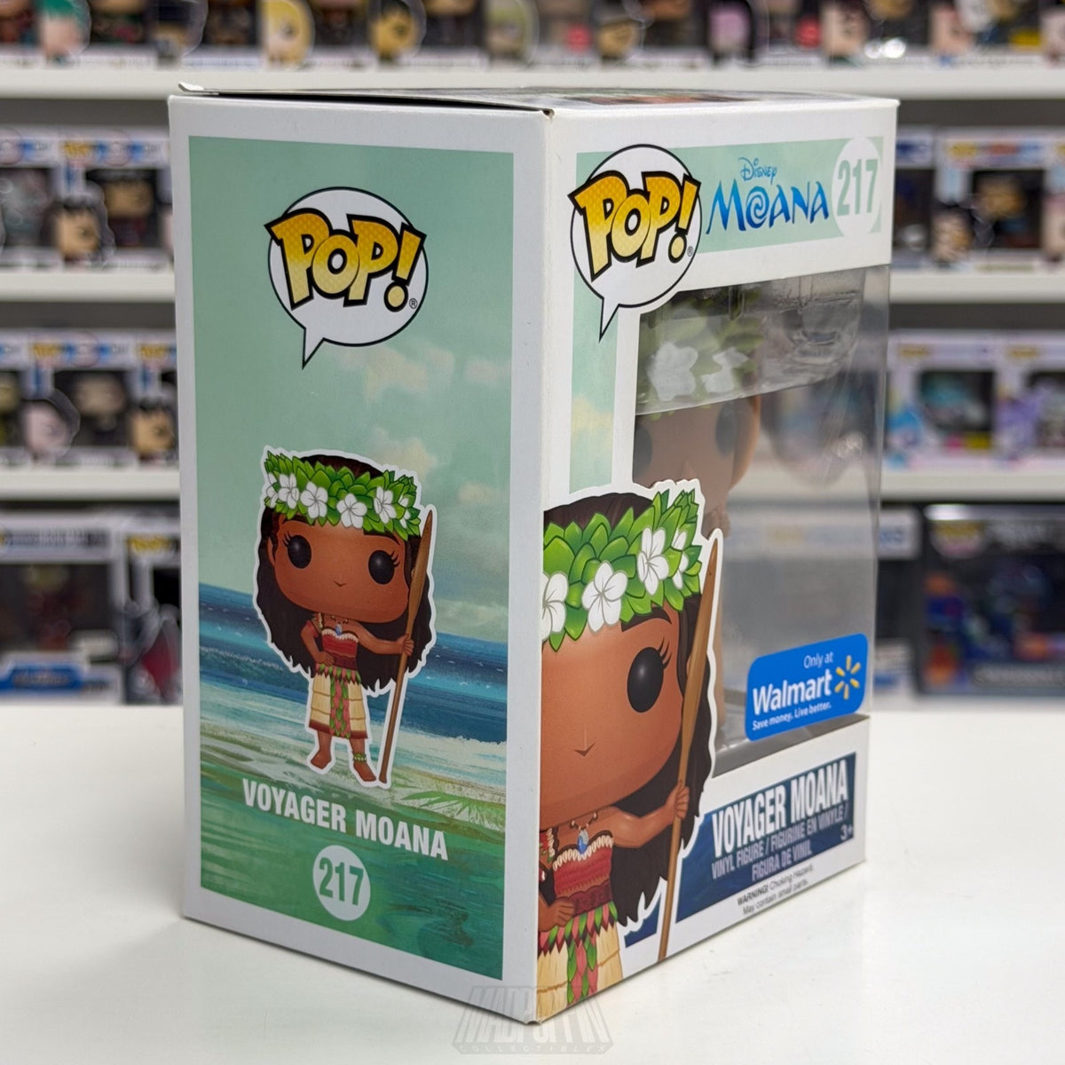 Funko Pop Disney Moana Voyager Walmart 217 Polynesian Princess Toy Vinyl Figure