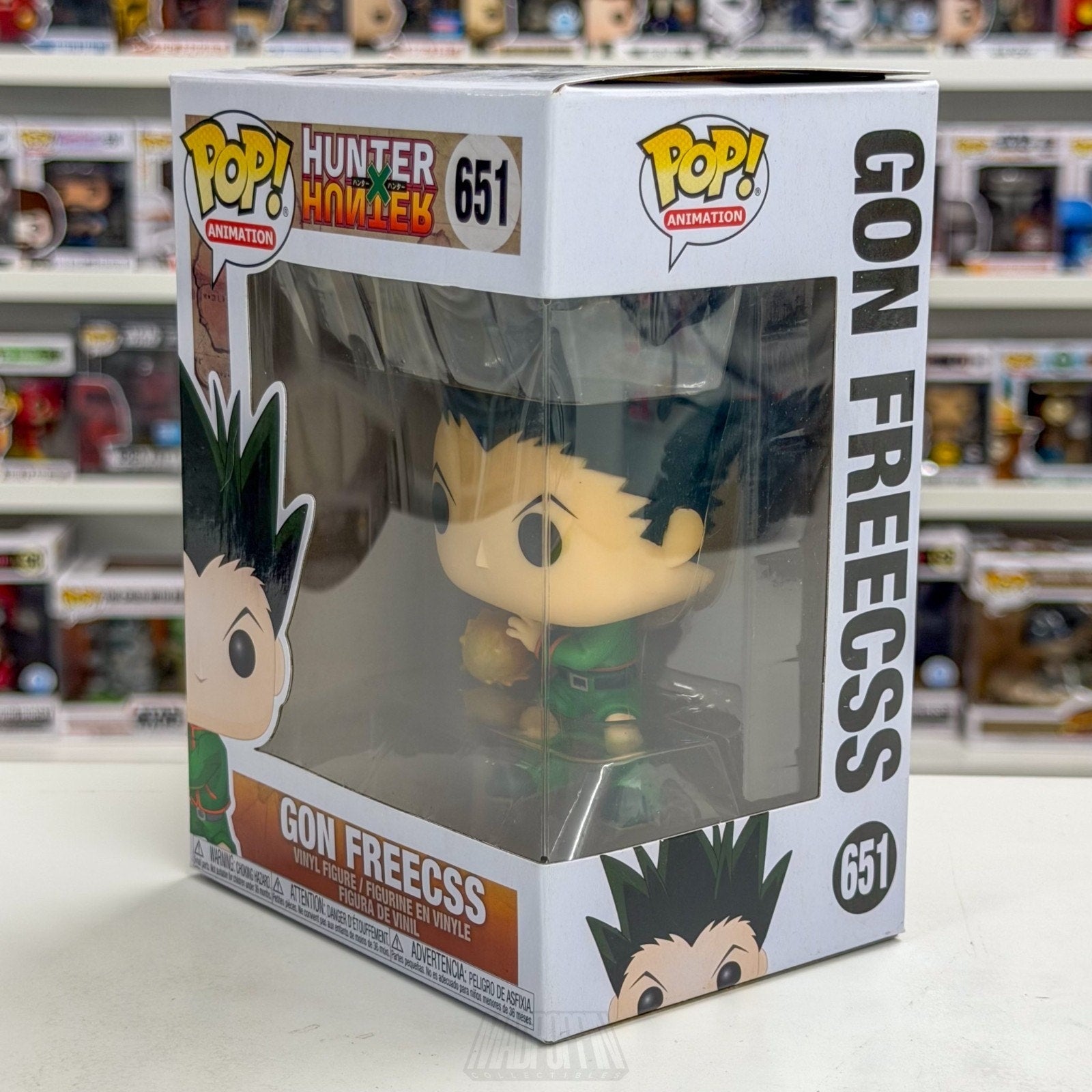 Funko Pop Anime Hunter x Hunter Gon Freecss 651 Japanese Manga Toy Vinyl Figure