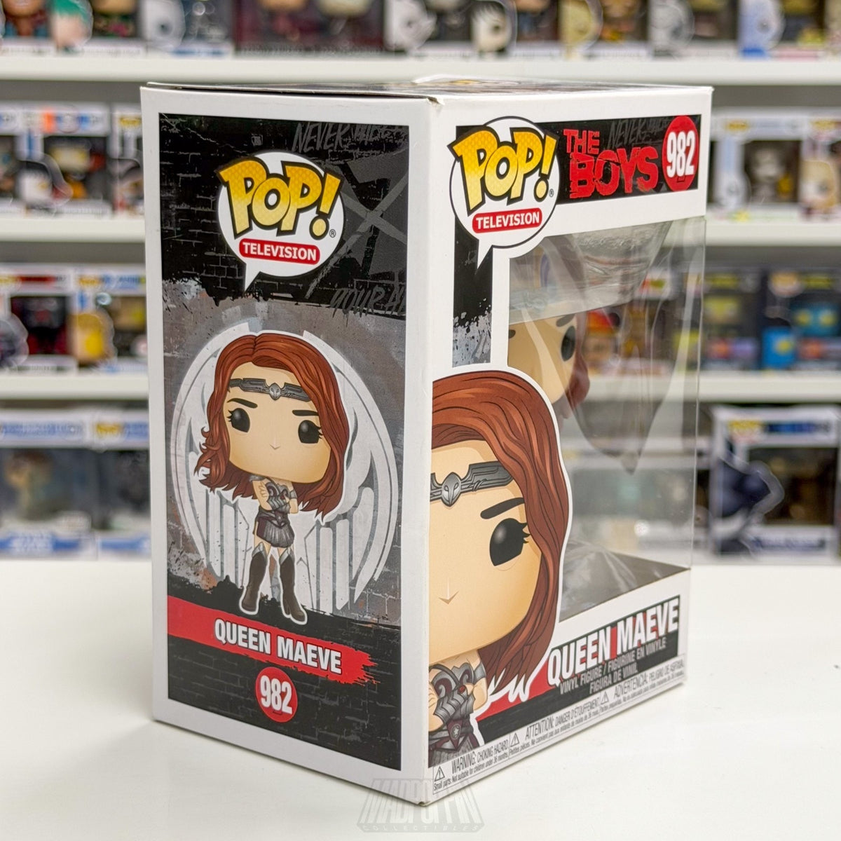 Funko Pop TV The Boys Queen Maeve 982 Seven Vought Warrior Supe Toy Vinyl Figure