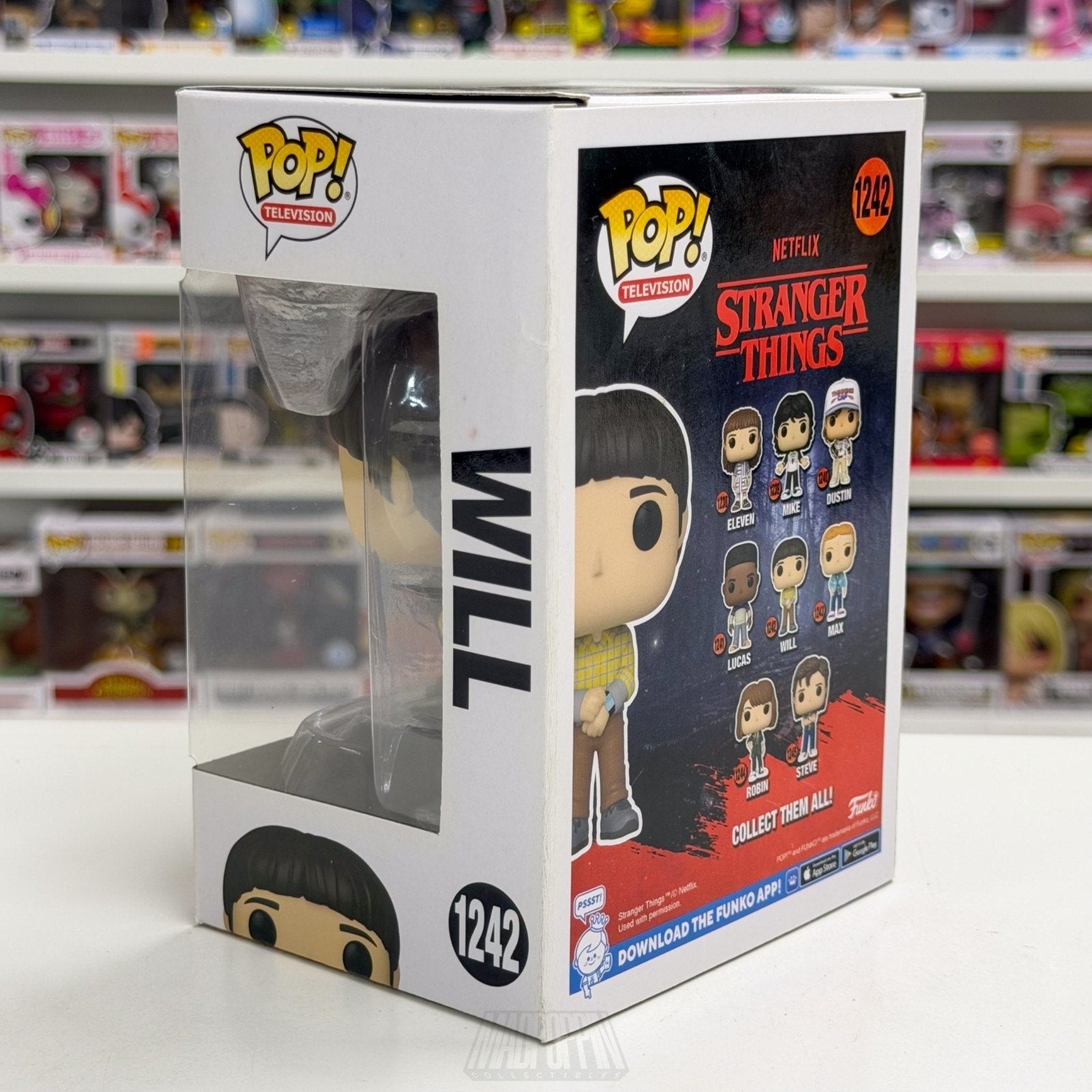 Funko Pop TV Stranger Things Will Byers 1242 Netflix Season 4 Toy Vinyl Figure