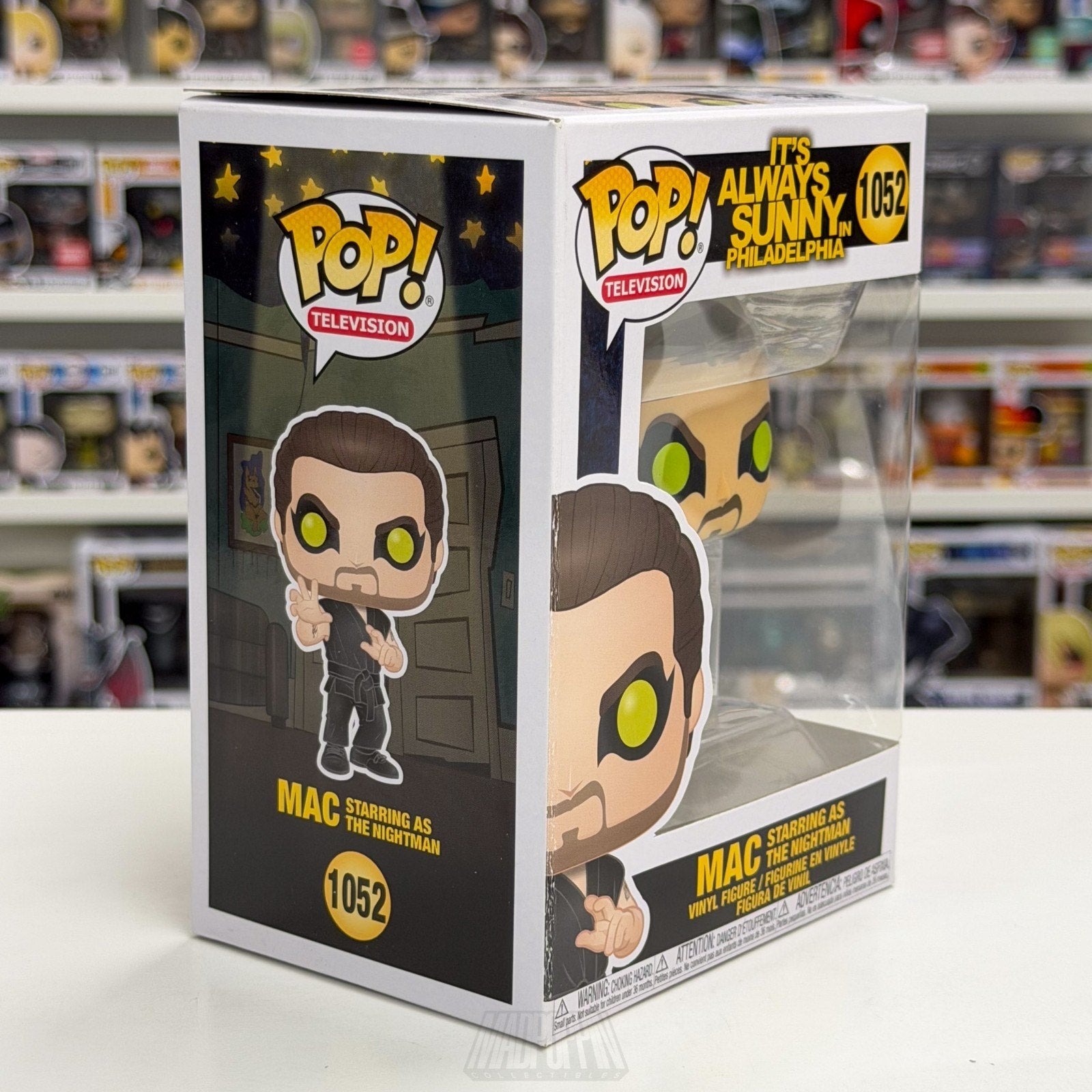 Funko Pop TV It's Always Sunny Philadelphia Mac as Nightman 1052 Vinyl Figure