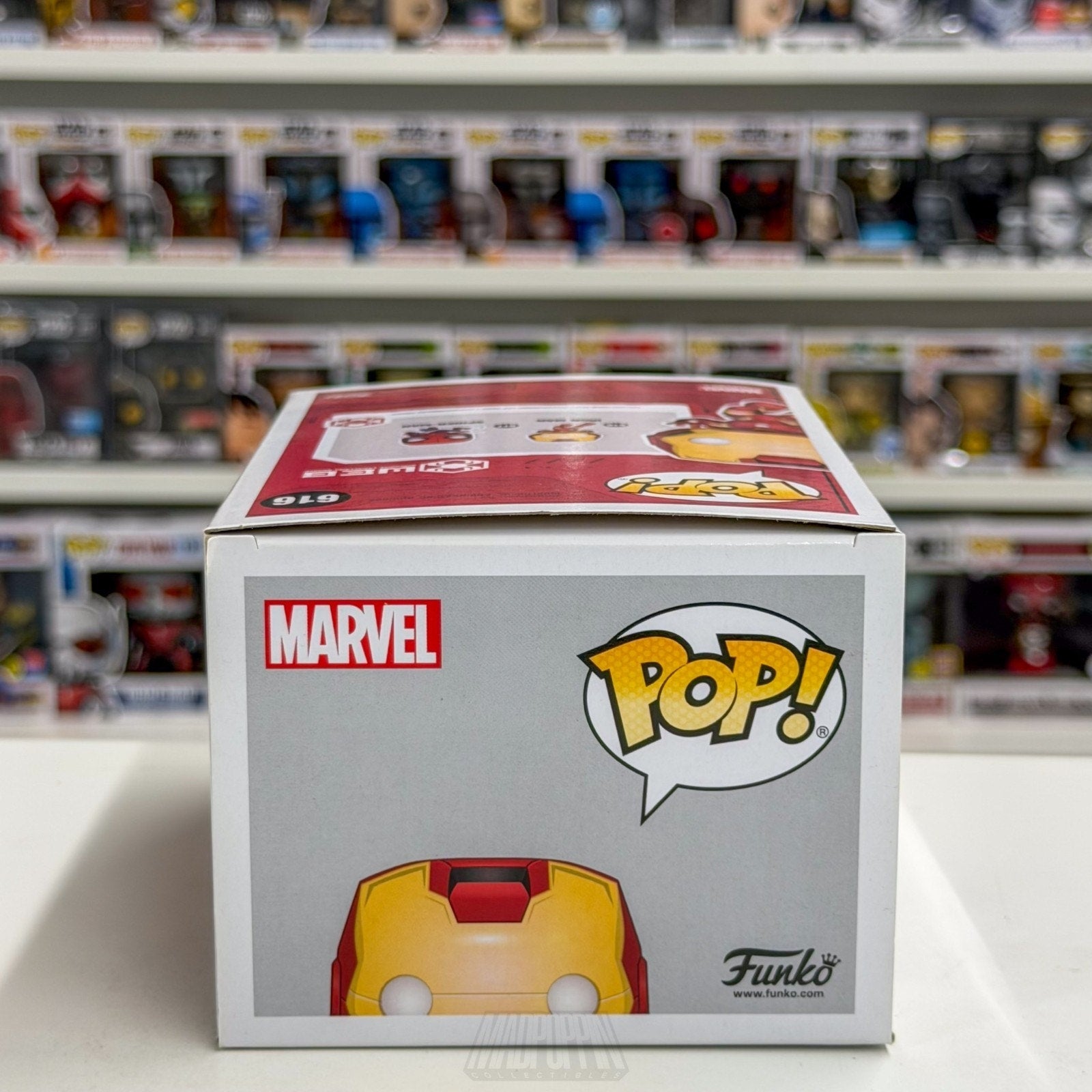 Funko Pop Marvel WEB Iron Man Disney Park Exclusive 616 Superhero Vinyl Figure