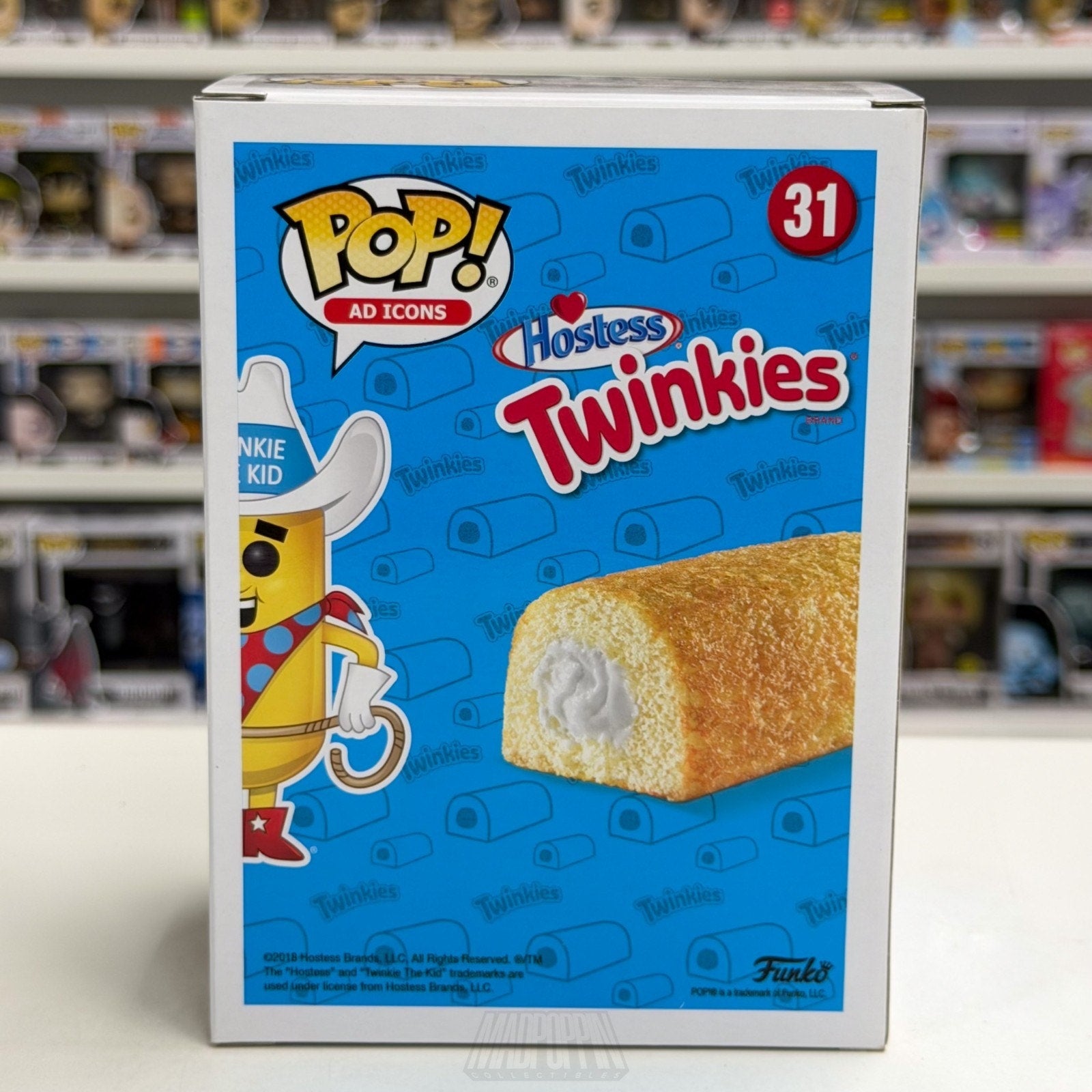 Funko Pop Ad Icons Hostess Twinkie the Kid Glow Target 31 Mascot Vinyl Figure
