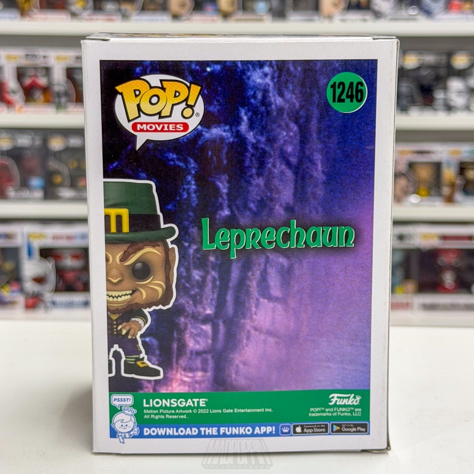 Funko Pop Movie Leprechaun Glow FYE 1246 Horror Comedy Cult Classic Vinyl Figure