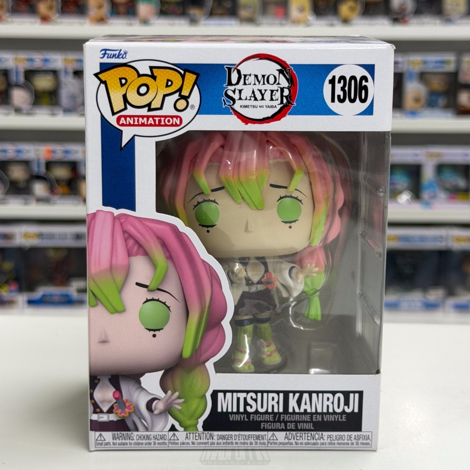 Funko Pop Anime Demon Slayer Mitsuri Kanroji 1306 Japan Manga Toy Vinyl Figure