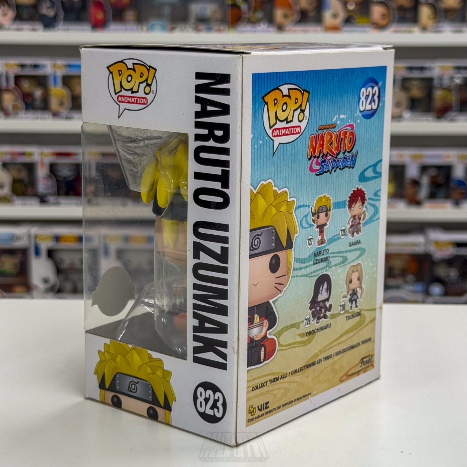 Funko Pop Anime Naruto Uzumaki Eating Noodles Special Edition 823 Vinyl Figure