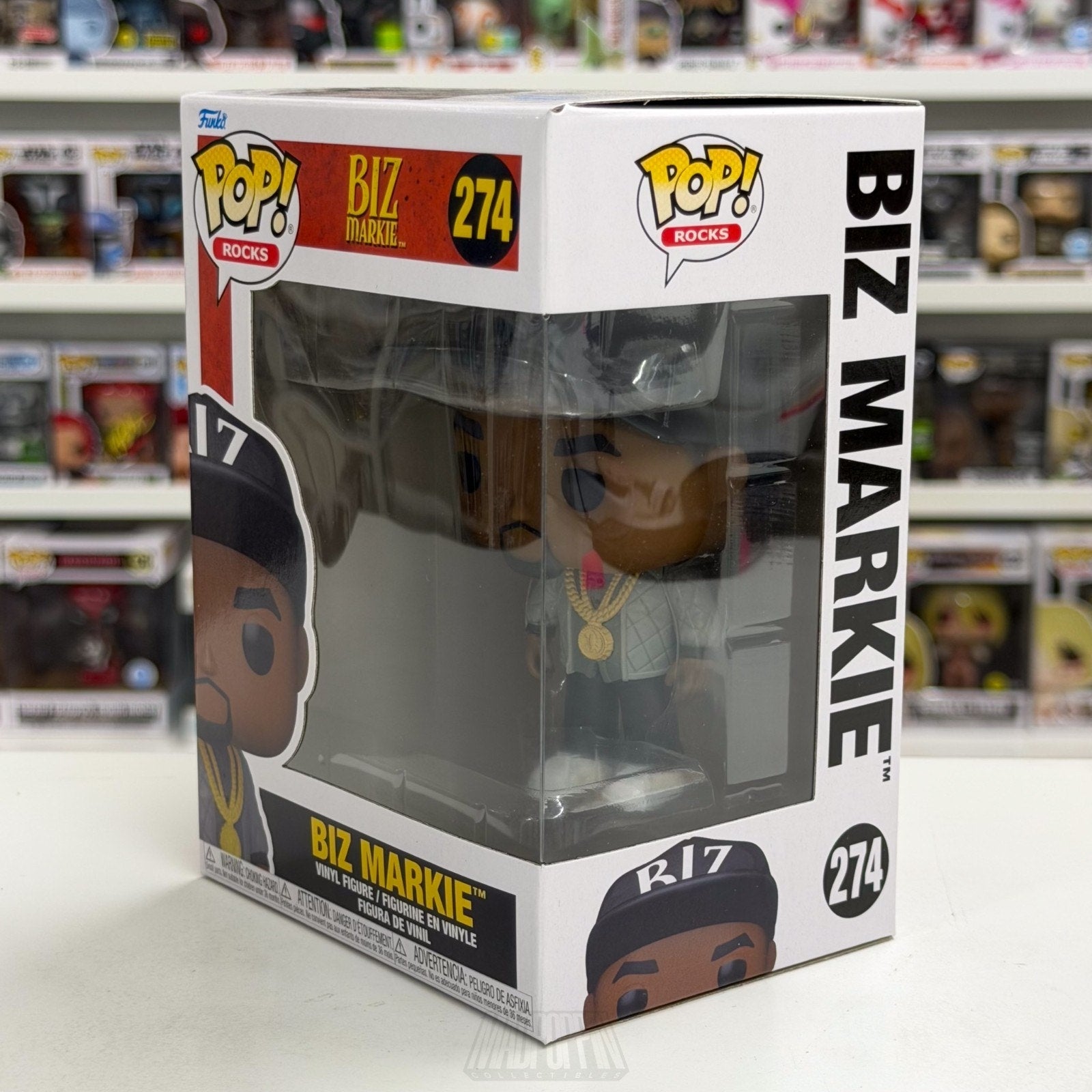 Funko Pop Rocks Biz Markie 274 Just A Friend Music Hip Hop Rap NYC Vinyl Figure