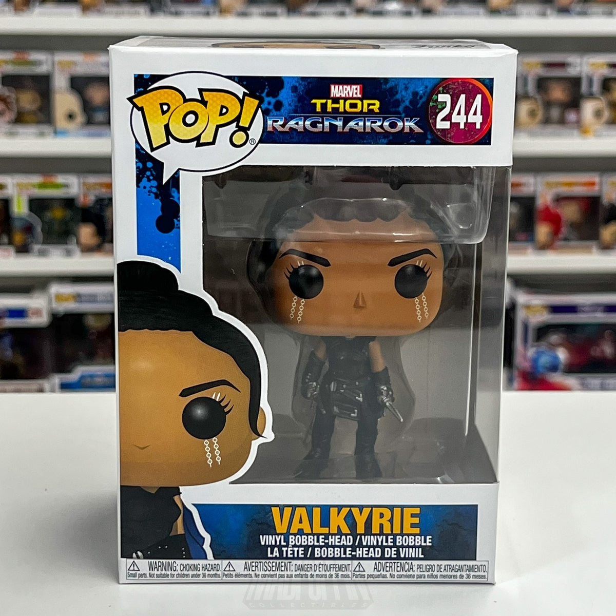 Funko Pop Marvel Thor Ragnarok Valkyrie 244 Asgardian MCU Toy Vinyl Figure