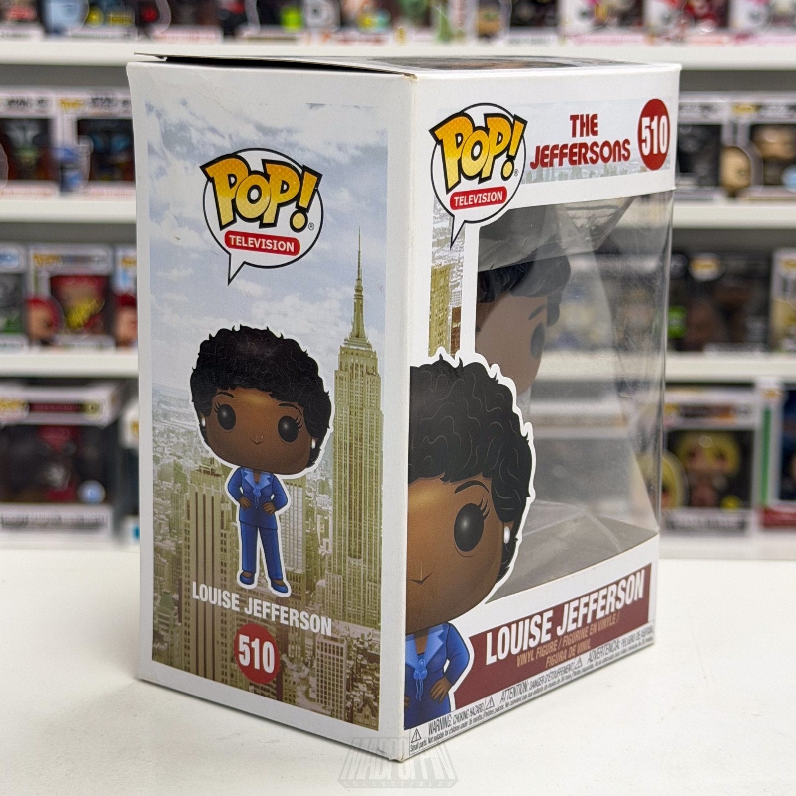 Funko Pop TV The Jeffersons Louise 510 CBS Comedy Sitcom New York Vinyl Figure
