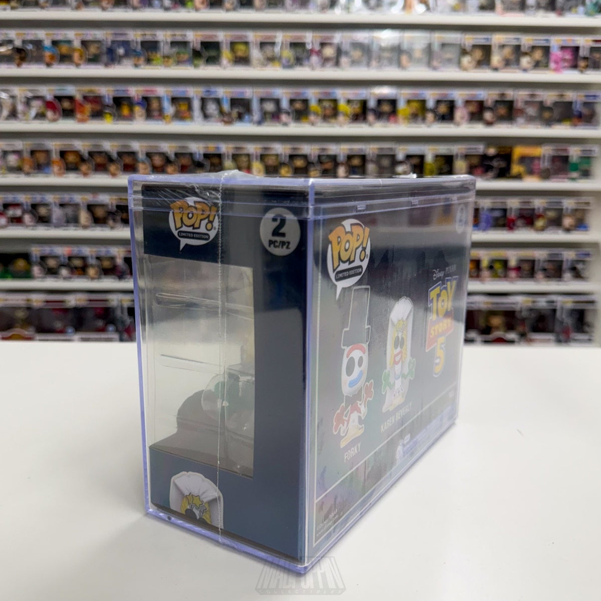 Funko Pop Disney Toy Story 5 Forky & Karen Beverly 2 Pack SDCC 2026 CON STICKER