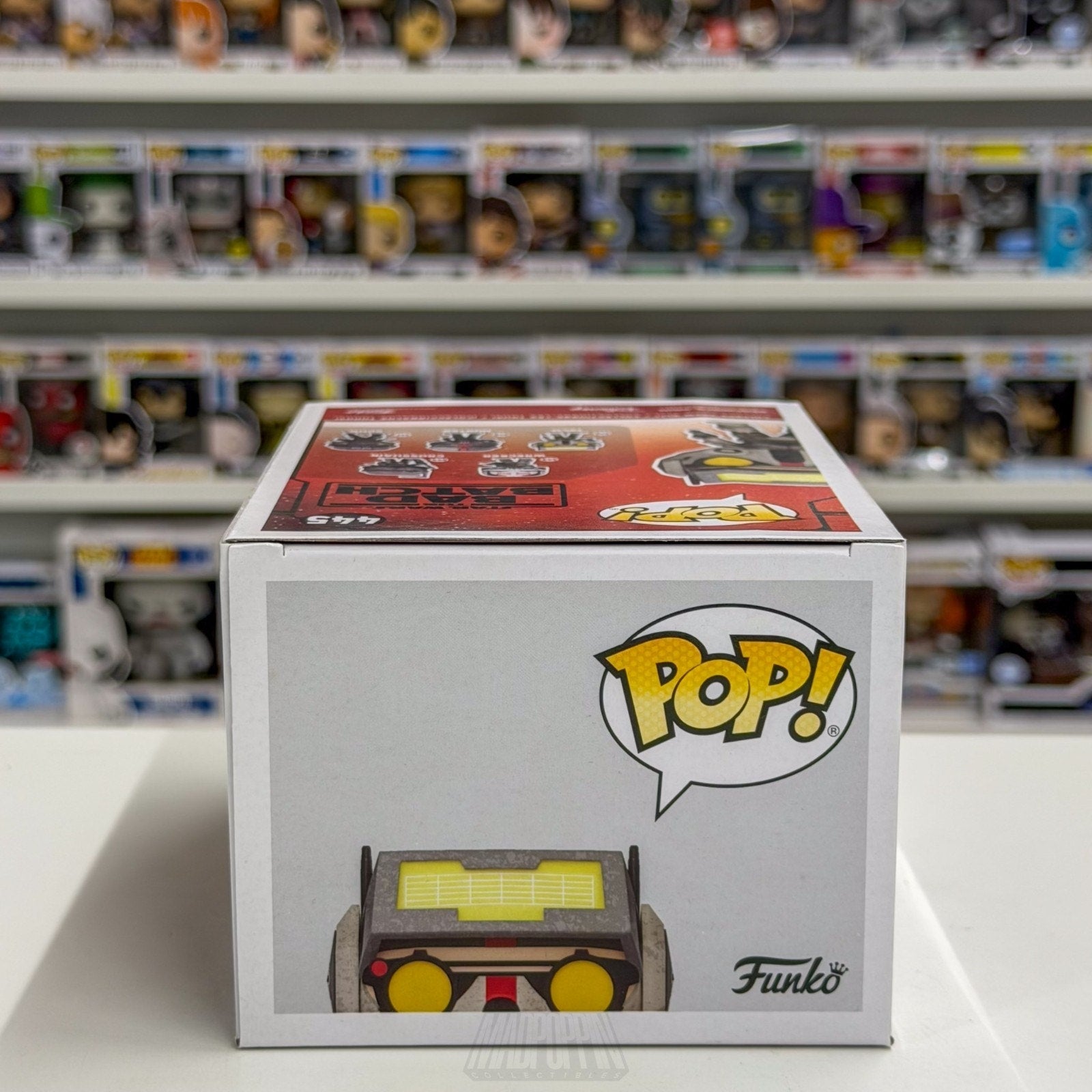 Funko Pop Star Wars The Bad Batch Tech 445 Clone Animated Sci-Fi Vinyl Figure