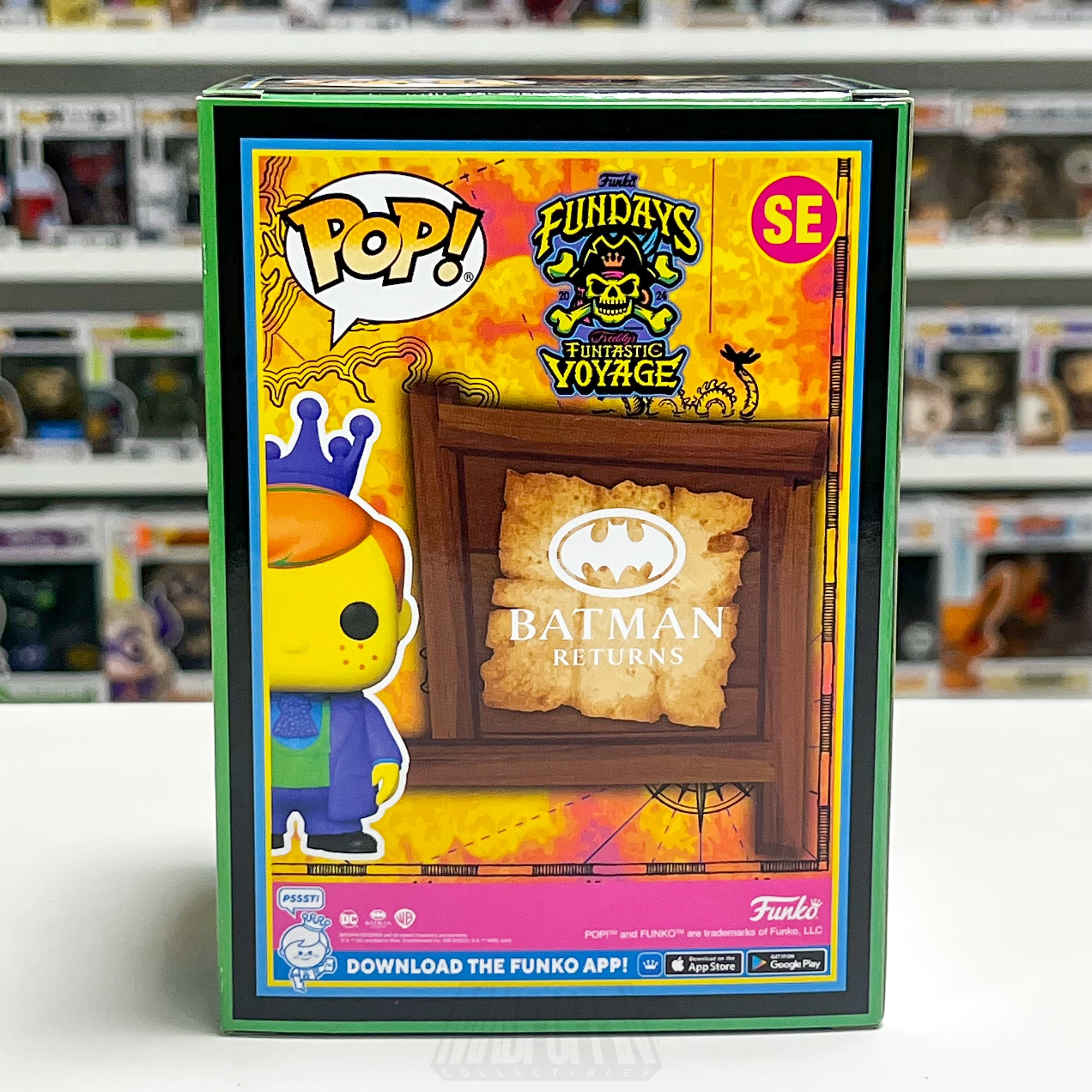 Funko Pop Fundays Funtastic Voyage Freddy as Penguin Blacklight 250 PCS SE Show - Madpoppin