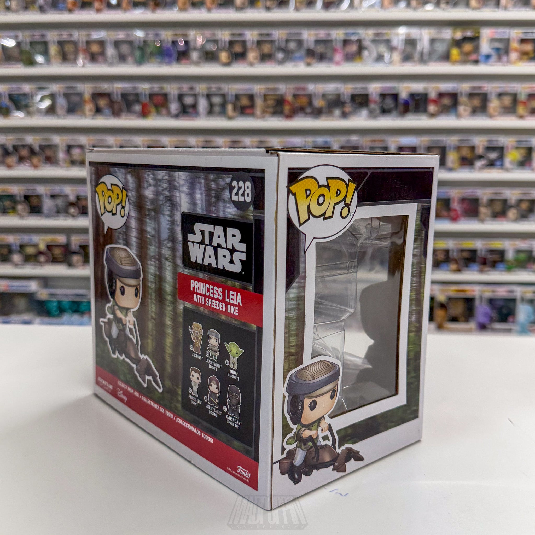 Funko Pop Ride Star Wars 228 Princess Leia Speeder Bike ROTJ 40th Anniversary