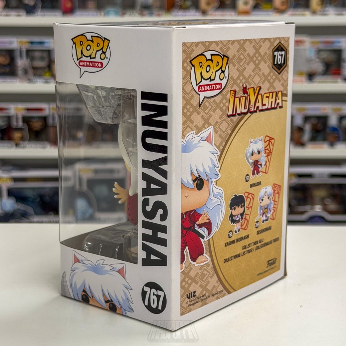 Funko Pop Anime Inuyasha 767 Human Demon Sengoku Japanese Manga Toy Vinyl Figure