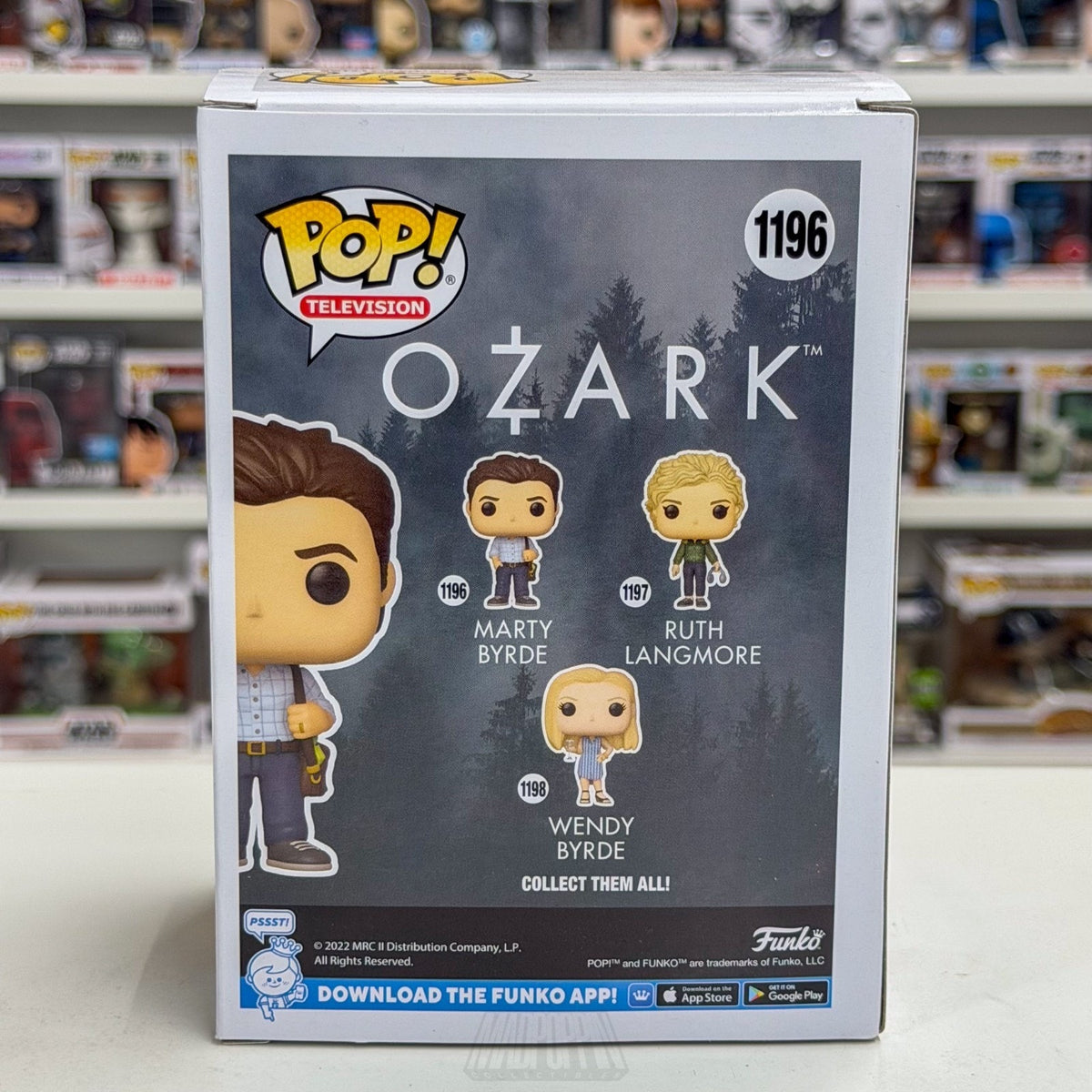 Funko Pop TV Netflix Ozark Marty Byrde 1196 Crime Drama Missouri Vinyl Figure