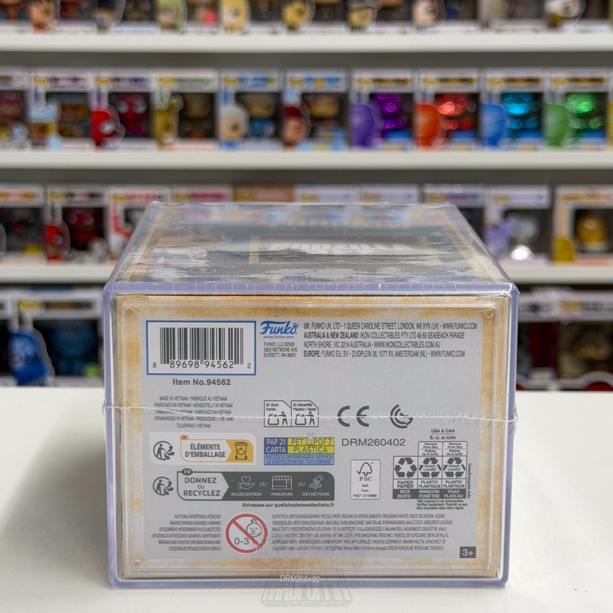 Funko Pop Fundays Freddy as Godzilla SE Quest Grail SDCC 2026 Toy CON STICKER