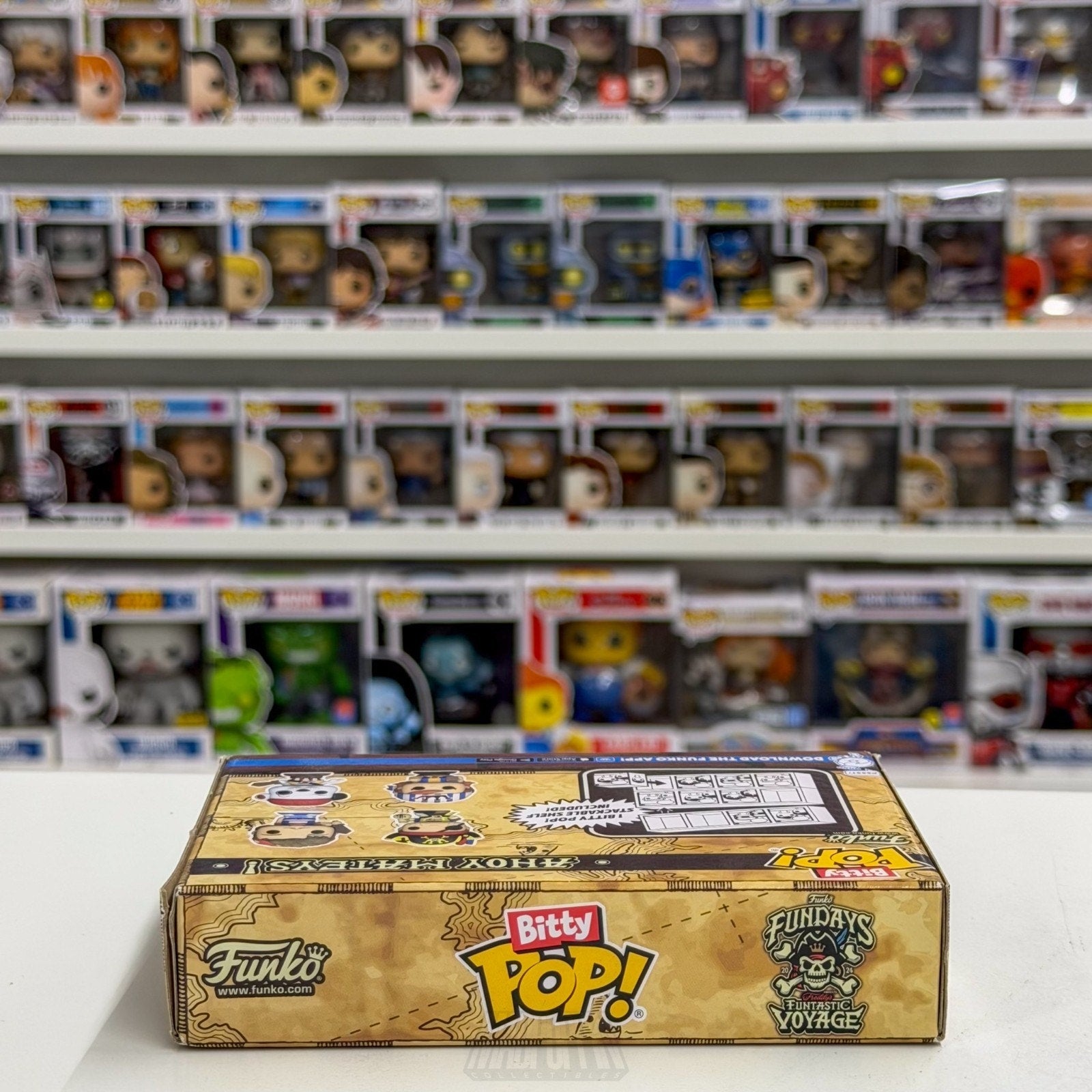 Funko Pop Bitty Fundays Funtastic Voyage 4 Pack Show Edition Pirate Toy Figure