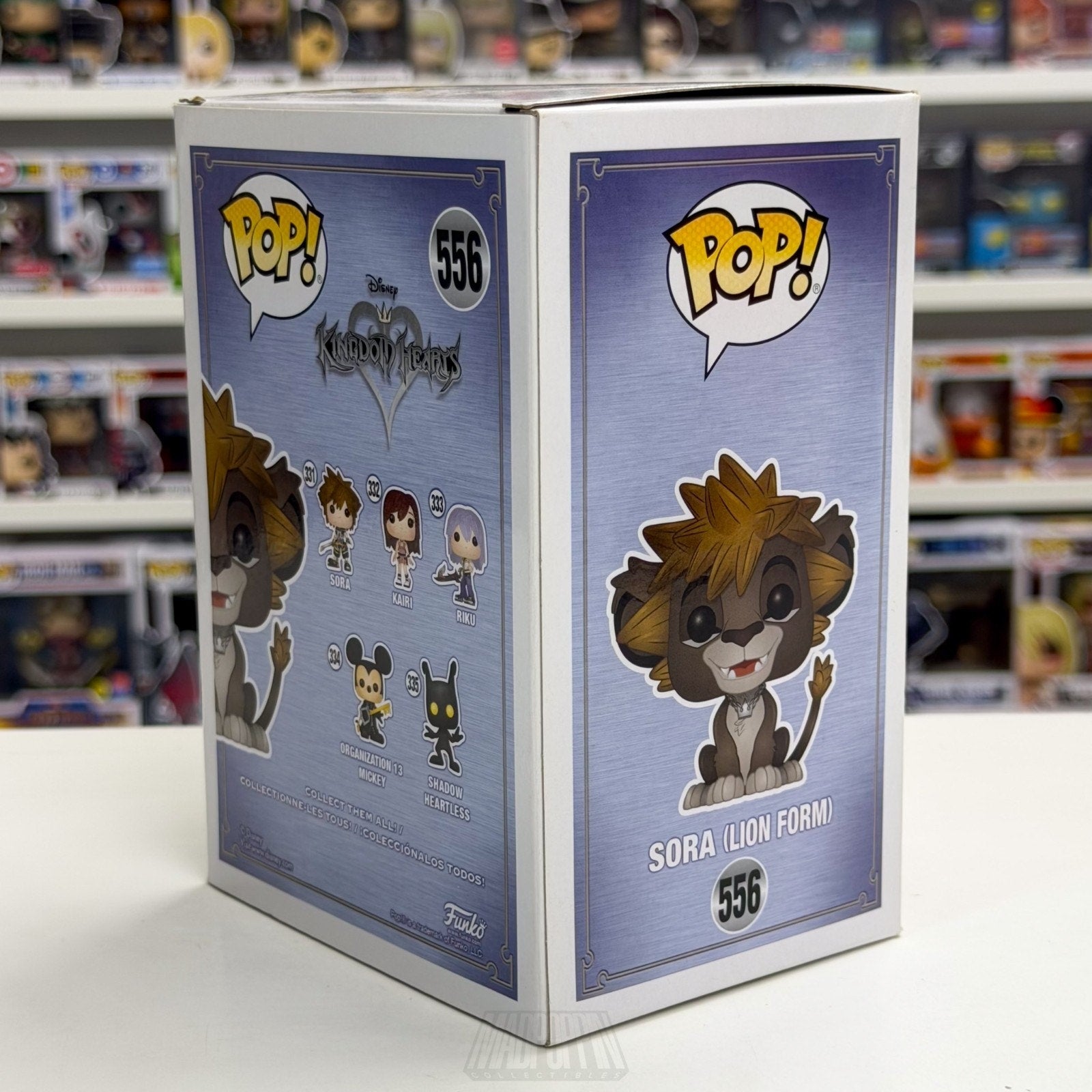 Funko Pop Games Disney Kingdom Hearts III Sora Lion 556 E3 Expo 556 Vinyl Figure