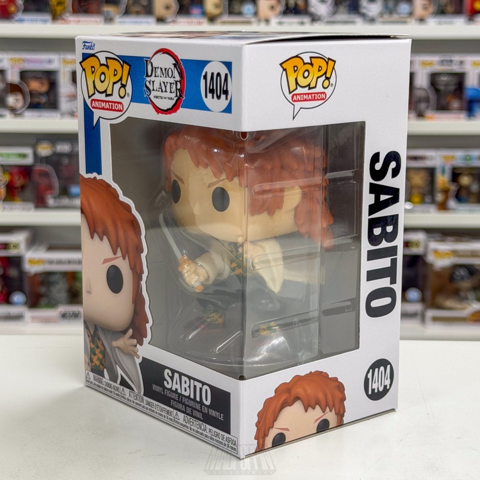 Funko Pop Anime Demon Slayer Kimetsu no Yaiba Sabito 1404 Japanese Manga Figure