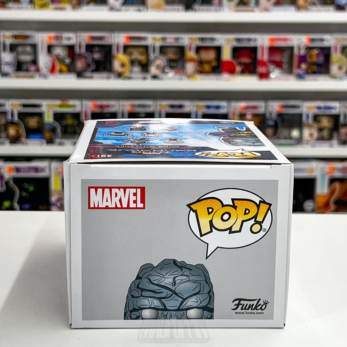 Funko Pop Marvel Thor Ragnarok Korg w/Miek 391 2018 Fall Con NYCC Vinyl Figure