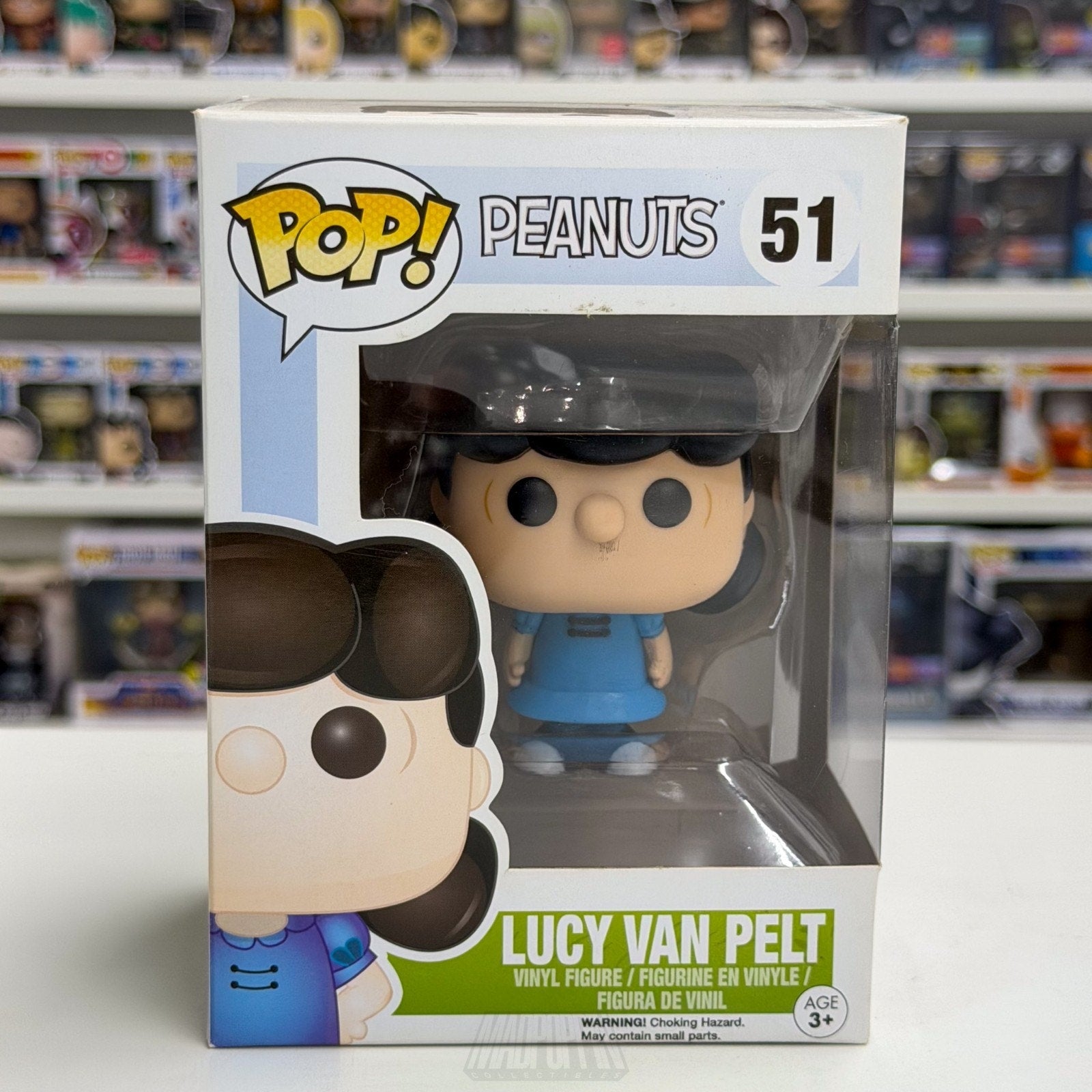 Funko Pop Peanuts Lucille Lucy Van Pelt 51 Animation Comic Strip Vinyl Figure