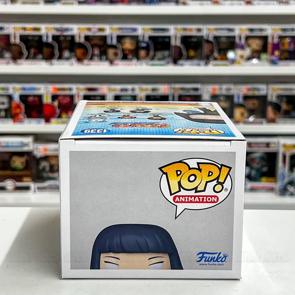 Funko Pop Anime Naruto Hinata Twin Lion Fists Entertainment Earth 1339 Figure