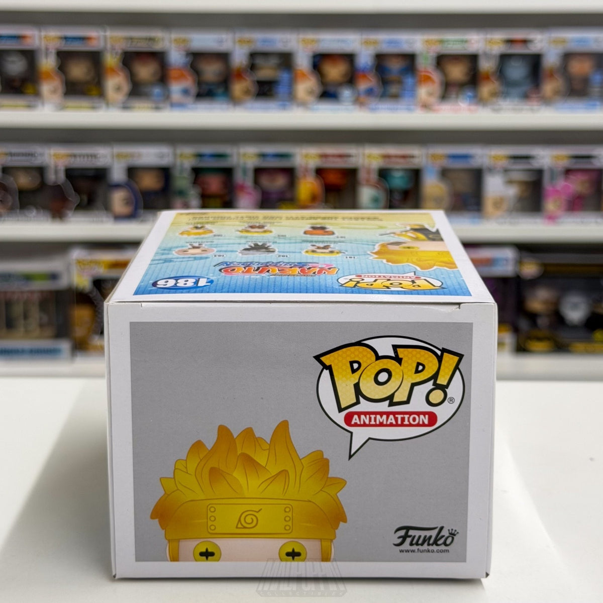 Funko Pop Anime Naruto Six Path Glow Hot Topic 186 Japan Manga Toy Vinyl Figure