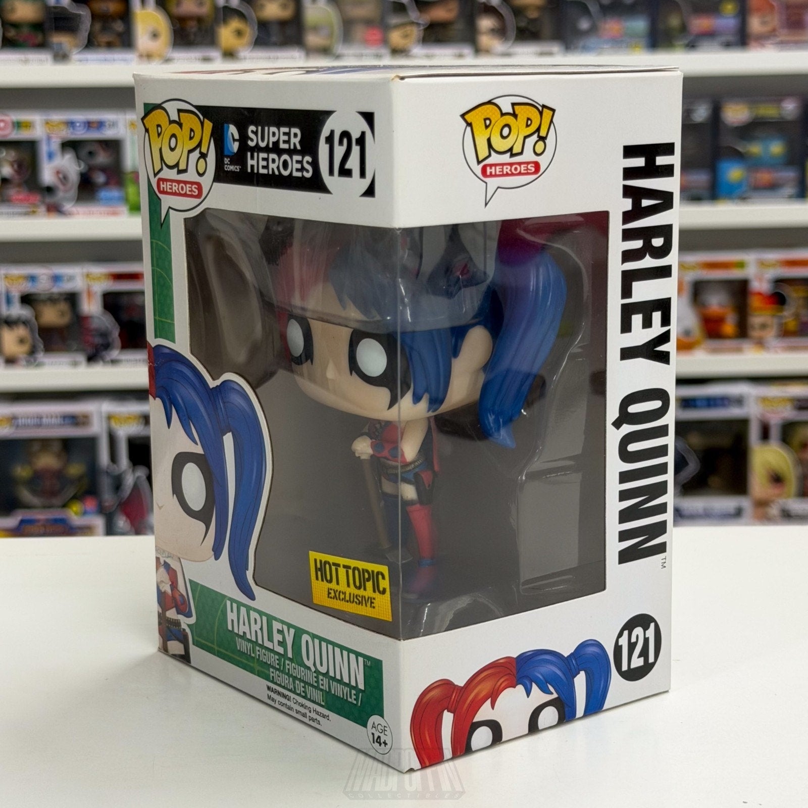 Funko Pop DC Super Heroes Harley Quinn New 52 Hot Topic 121 Squad Vinyl Figure