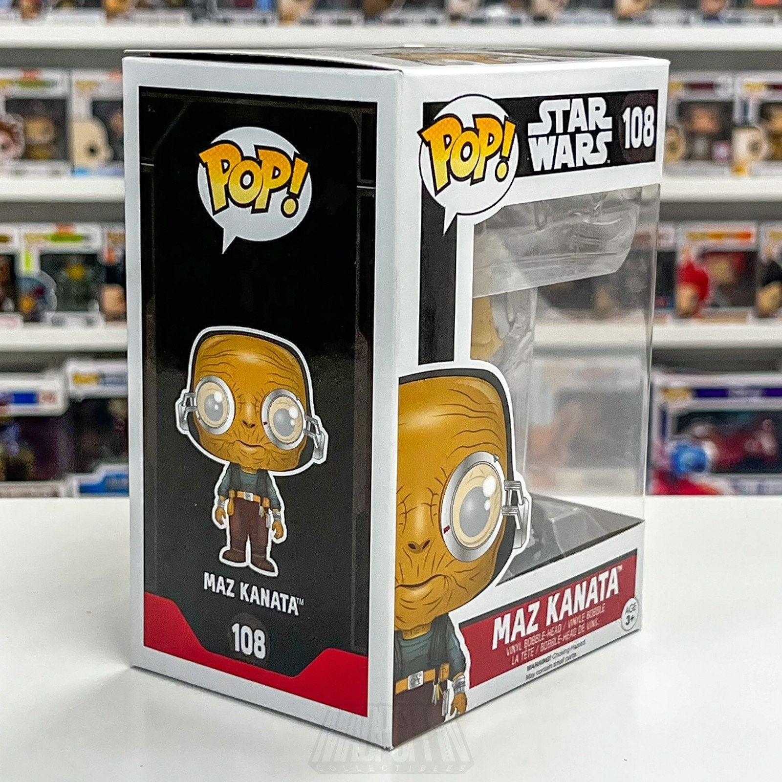 Funko Pop Star Wars Episode VII Force Awakens Maz Kanata 108 Toy Vinyl Figure