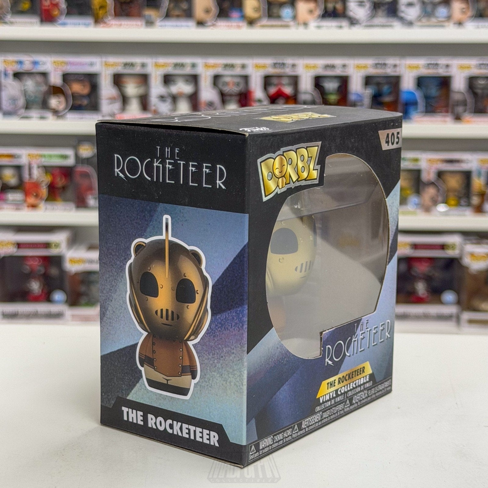 Funko Dorbz Disney The Rocketeer 405 Superhero Howard Hughes Toy Vinyl Figure