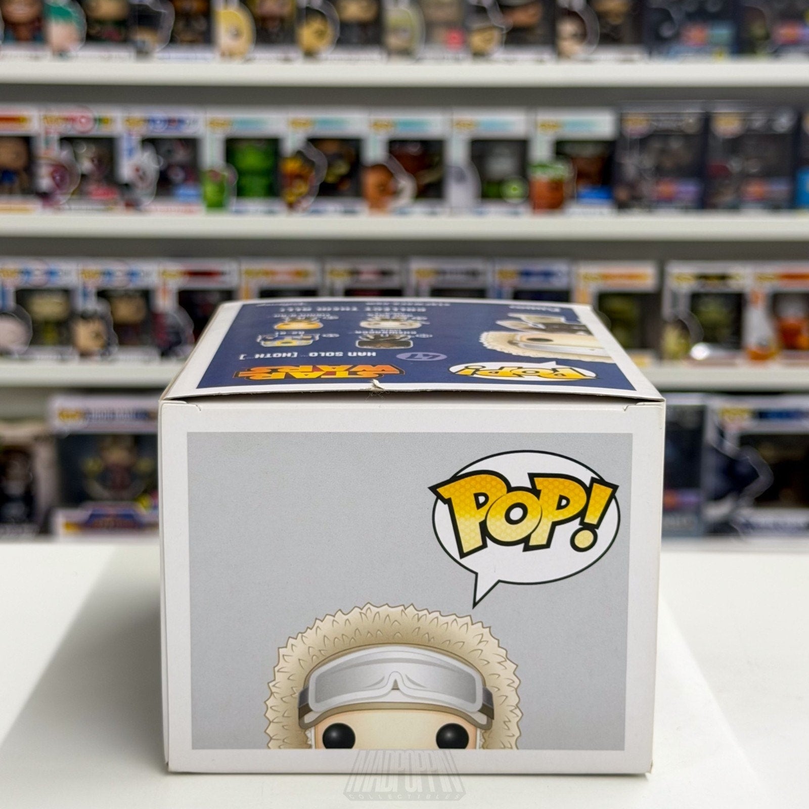 Funko Pop Star Wars Han Solo Hoth Blue Box GameStop 47 ESB Ice Toy Vinyl Figure