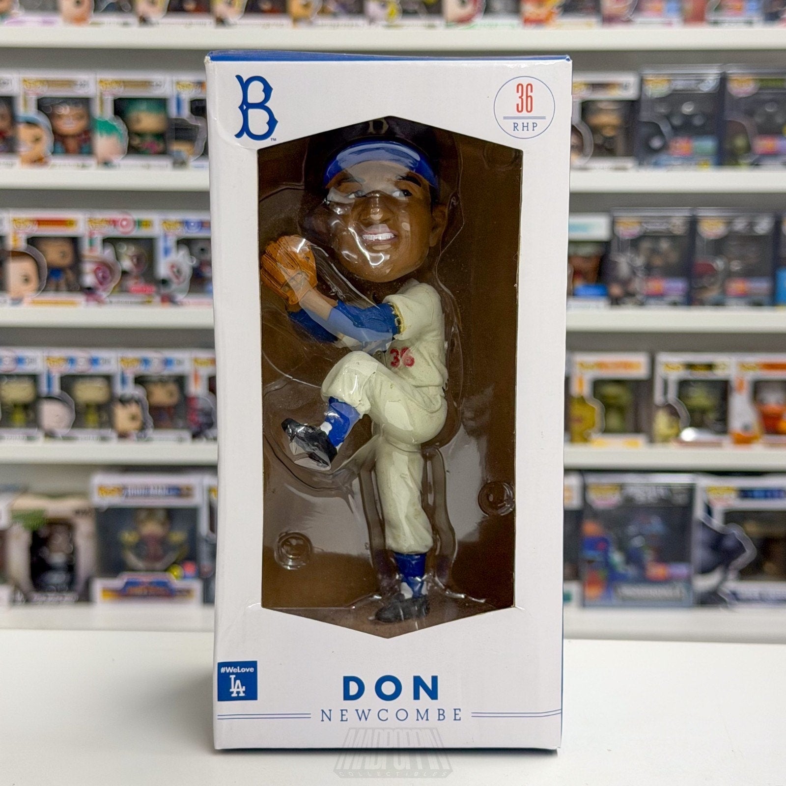 Brooklyn Dodgers Don Newcombe Pitching Pose #36 RHP 2016 Bobblehead SGA MVP ROY
