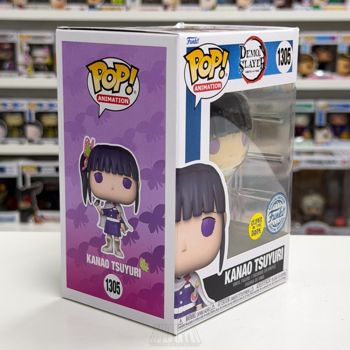 Funko Pop Anime Demon Slayer Kanao Tsuyuri Glow Special Edition 1305 Toy Figure