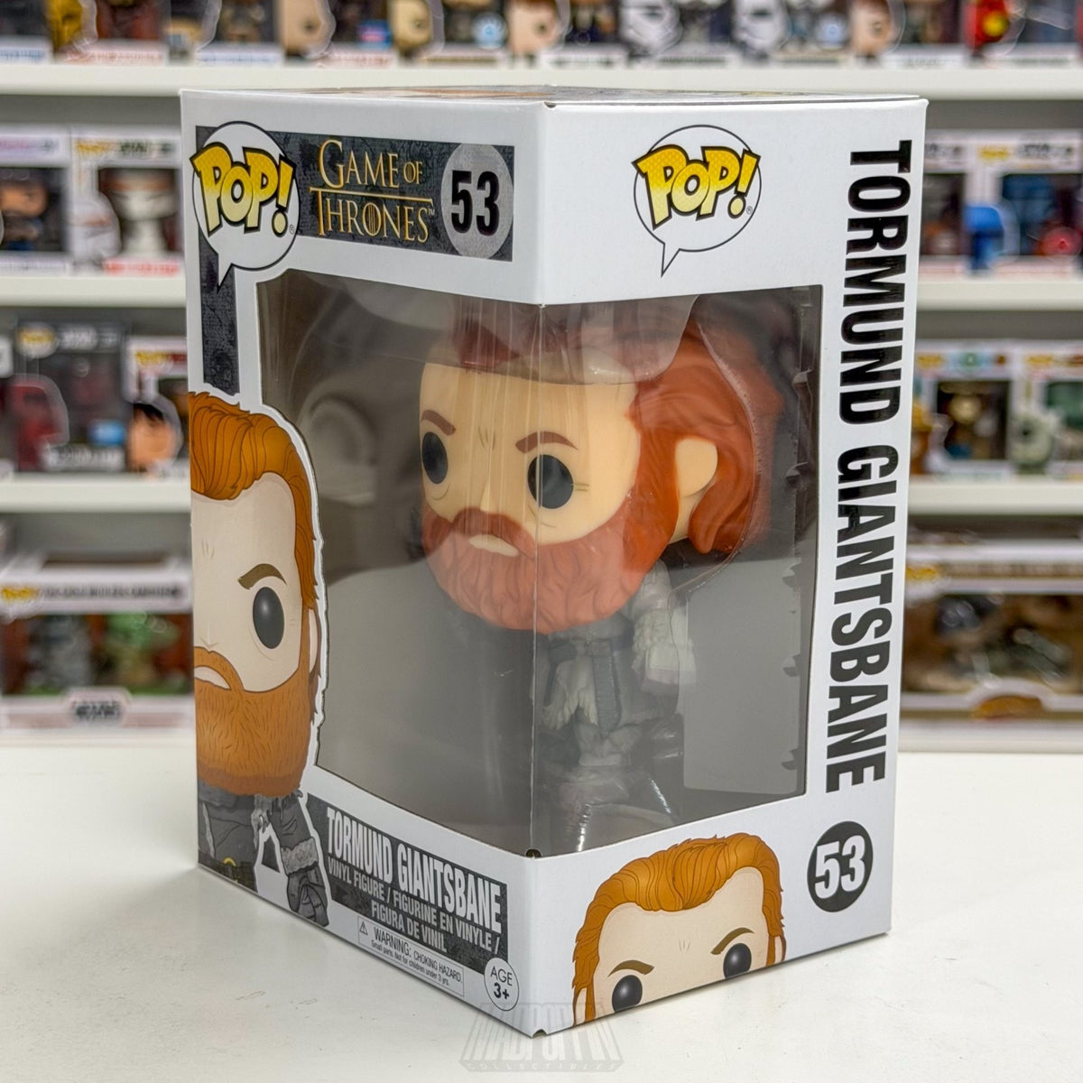 Funko Pop TV HBO Game of Thrones Tormund Giantsbane 53 Wildling Toy Vinyl Figure