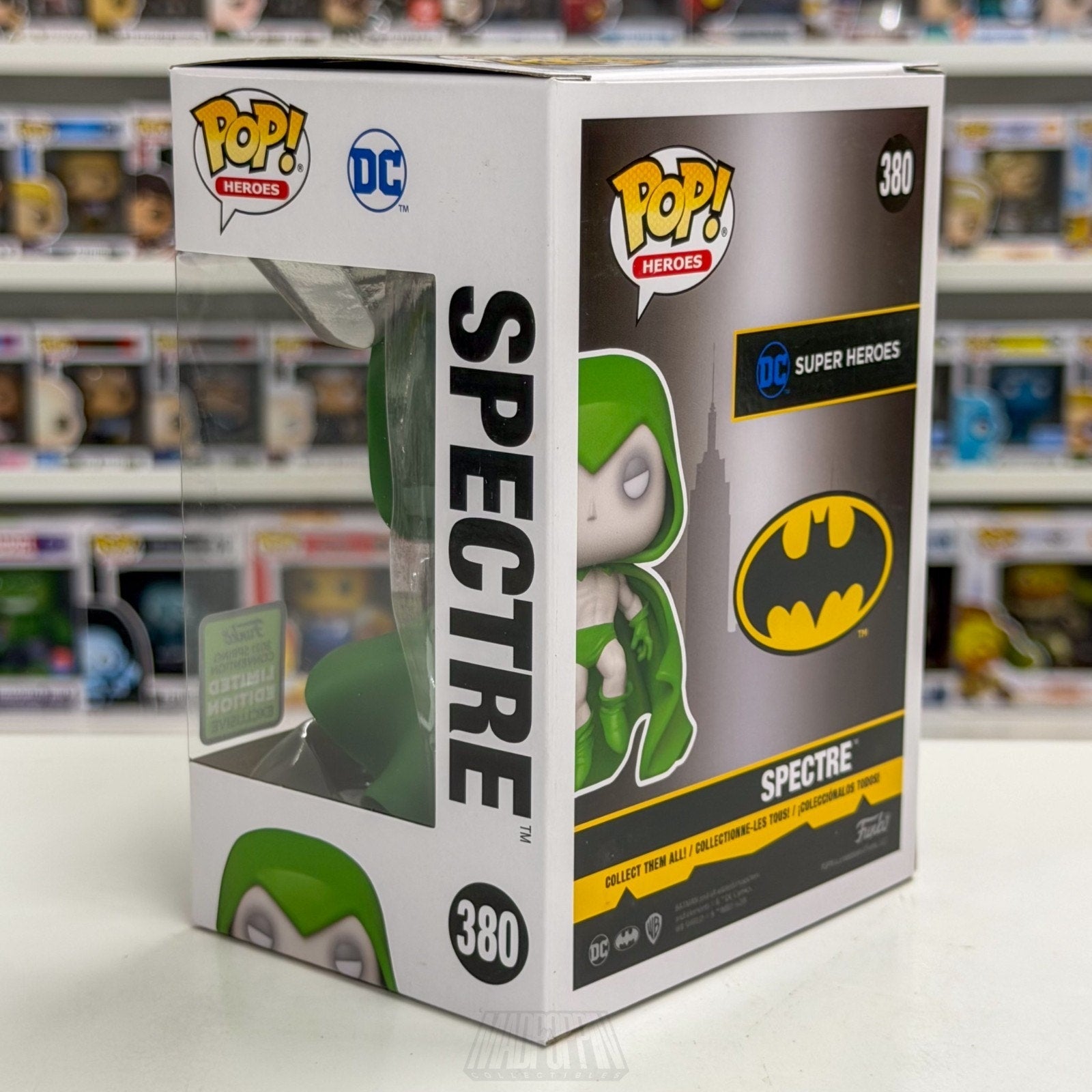 Funko Pop DC Comics Heroes Spectre ECCC Spring Convention 380 Toy Vinyl Figure