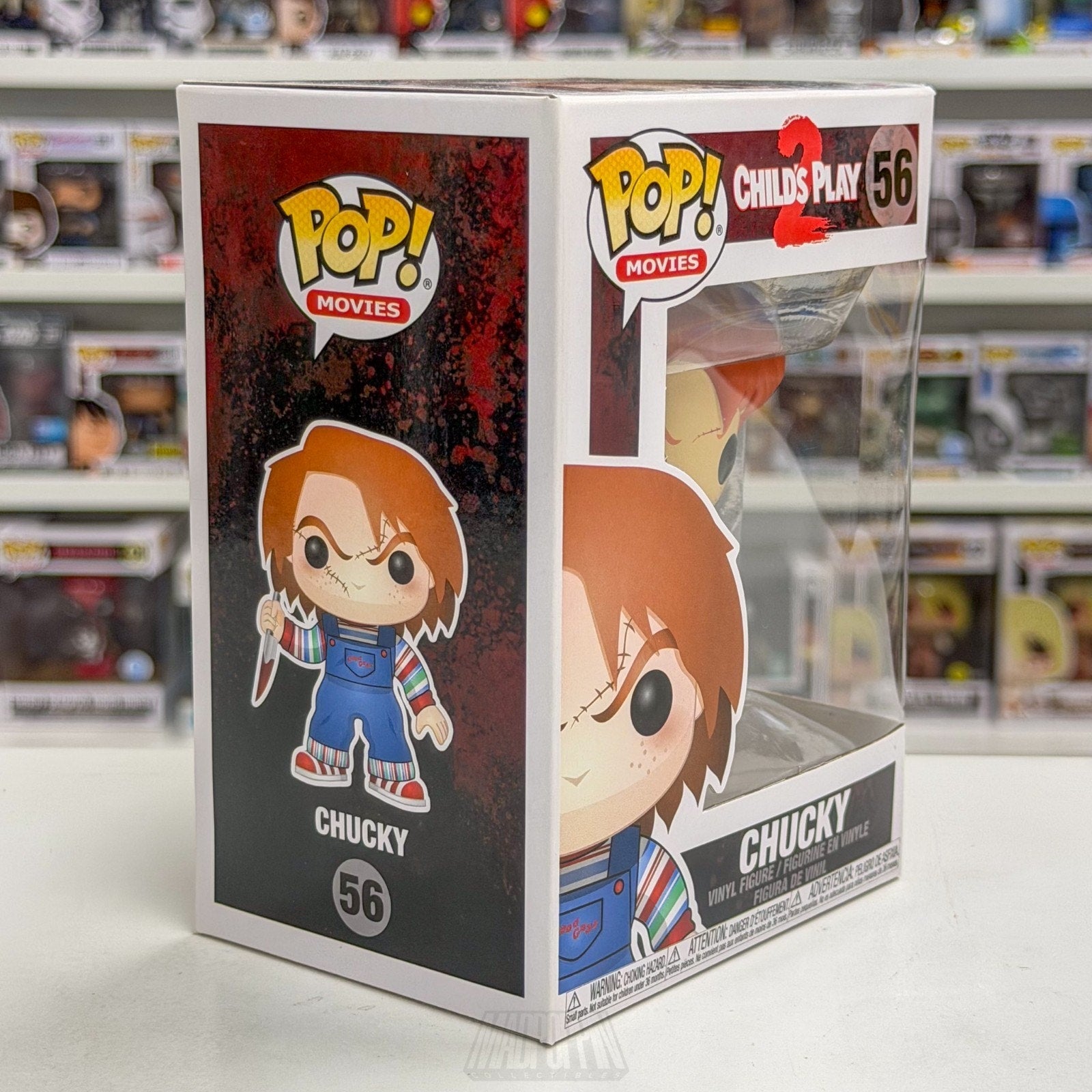 Funko Pop Movies Childs Play 2 Chucky 56 Good Guy Doll Horror Toy Vinyl Figure