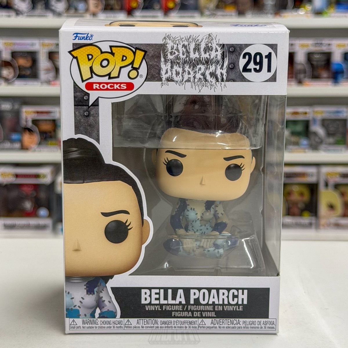 Funko Pop Rocks Bella Poarch Popapalooza 291 Filippino TikTok Toy Vinyl Figure