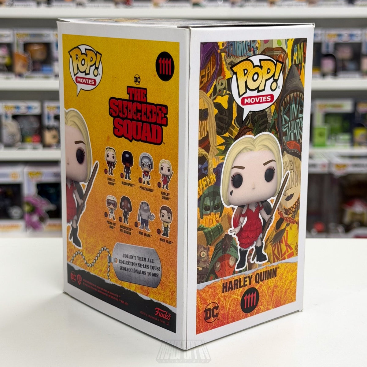 Funko Pop Movies Suicide Squad Harley Quinn Red Ripped Dress 1111 Vinyl Figure