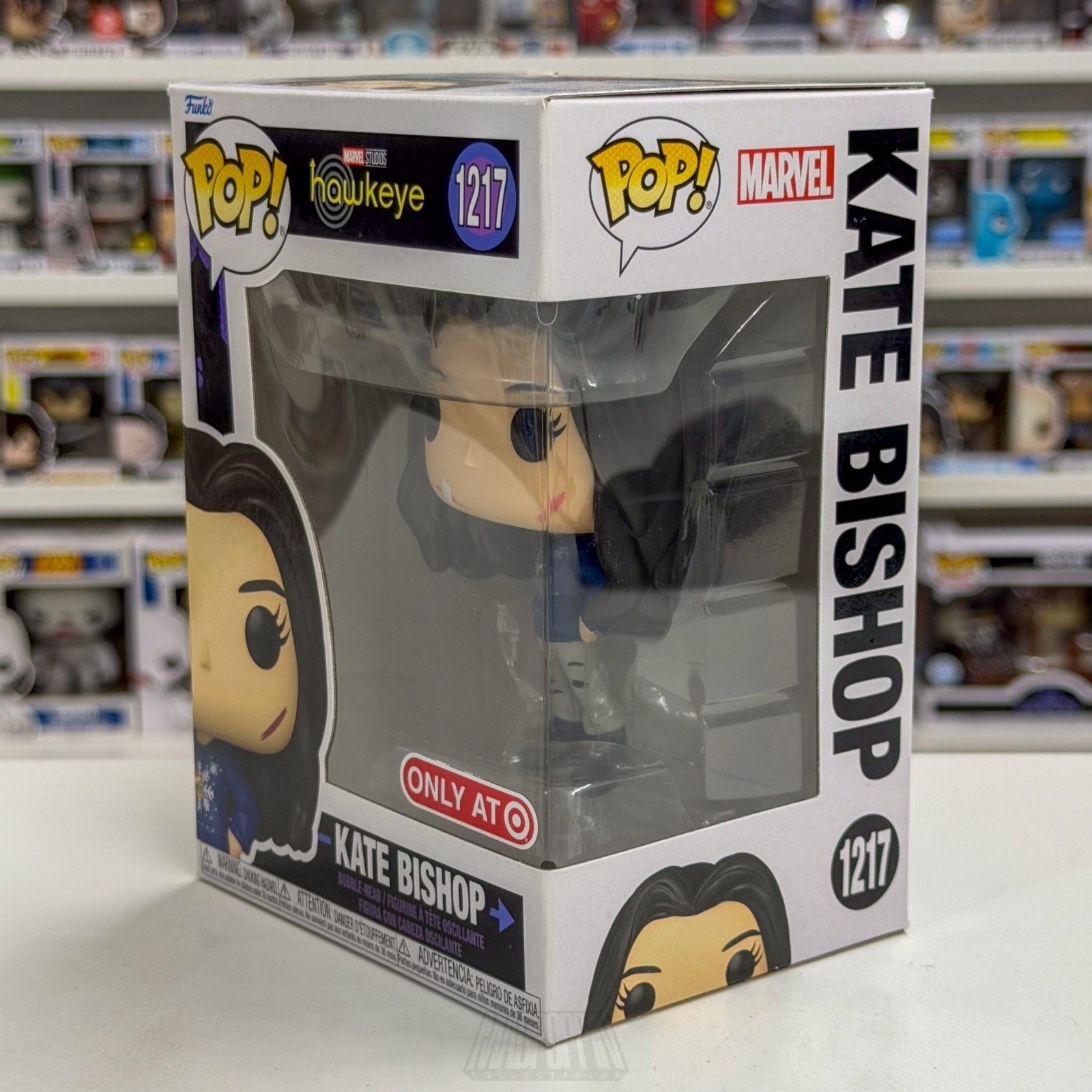 Funko Pop Marvel Hawkeye Kate Bishop Christmas Sweater Target 1217 Vinyl Figure