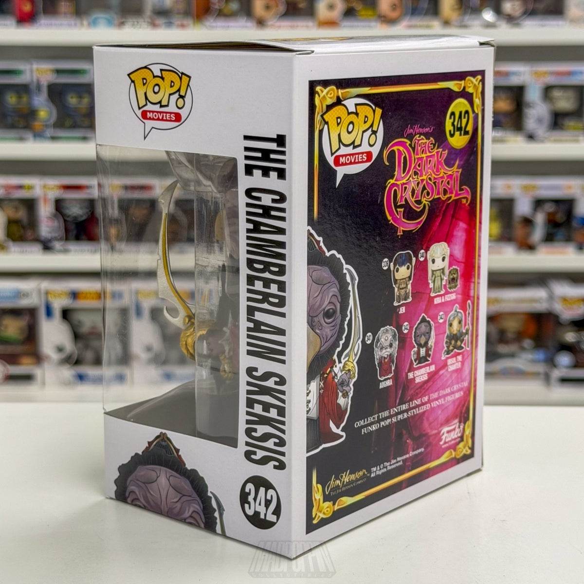 Funko Pop Movies Dark Crystal Chamberlain Skeksis 342 Vaulted Rare Vinyl Figure