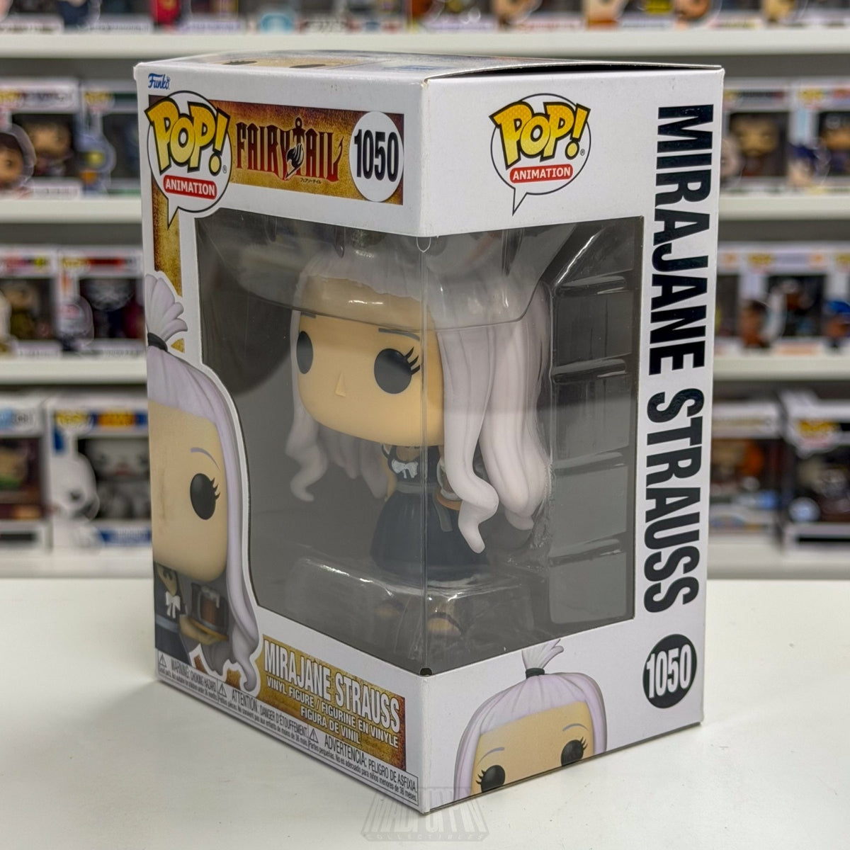 Funko Pop Anime Fairy Tail Mirajane Strauss 1050 Japanese Manga Toy Vinyl Figure