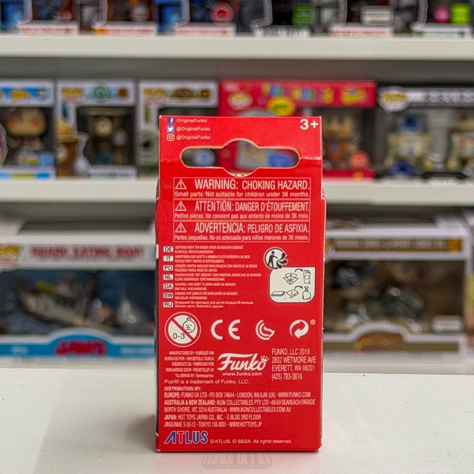 Funko Pocket Pop Keychain Games Persona 5 Mona Morgana GameStop Toy Vinyl Figure