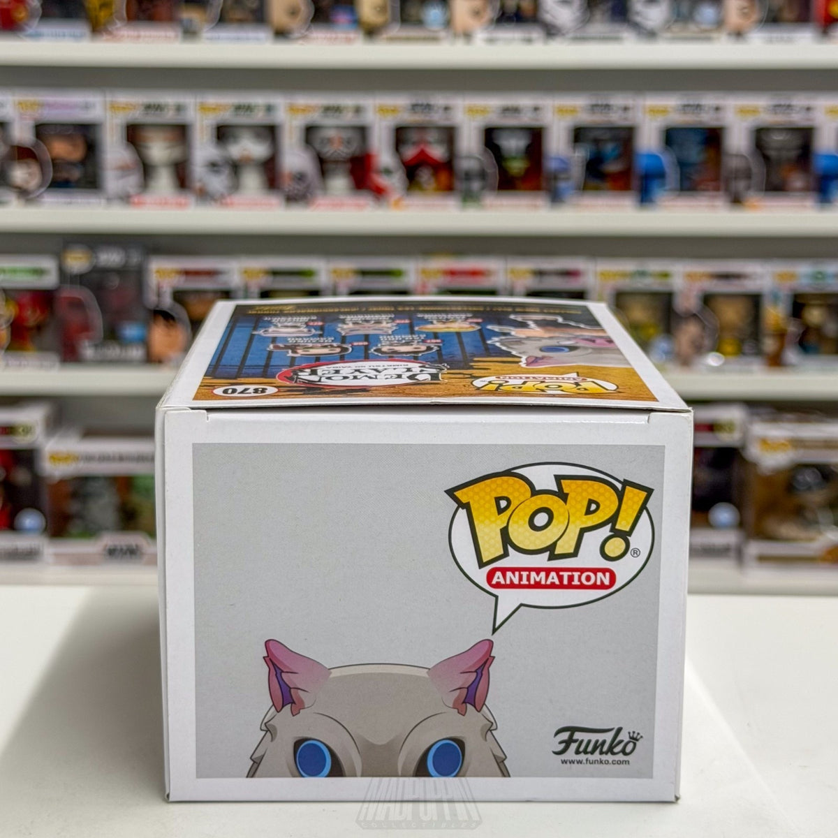 Funko Pop Anime Demon Slayer Inosuke Hashibira 870 Japanese Manga Vinyl Figure