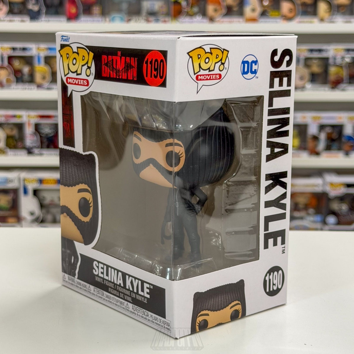 Funko Pop DC Movies Batman Selina Kyle Catwoman 1190 Gotham Crime Vinyl Figure