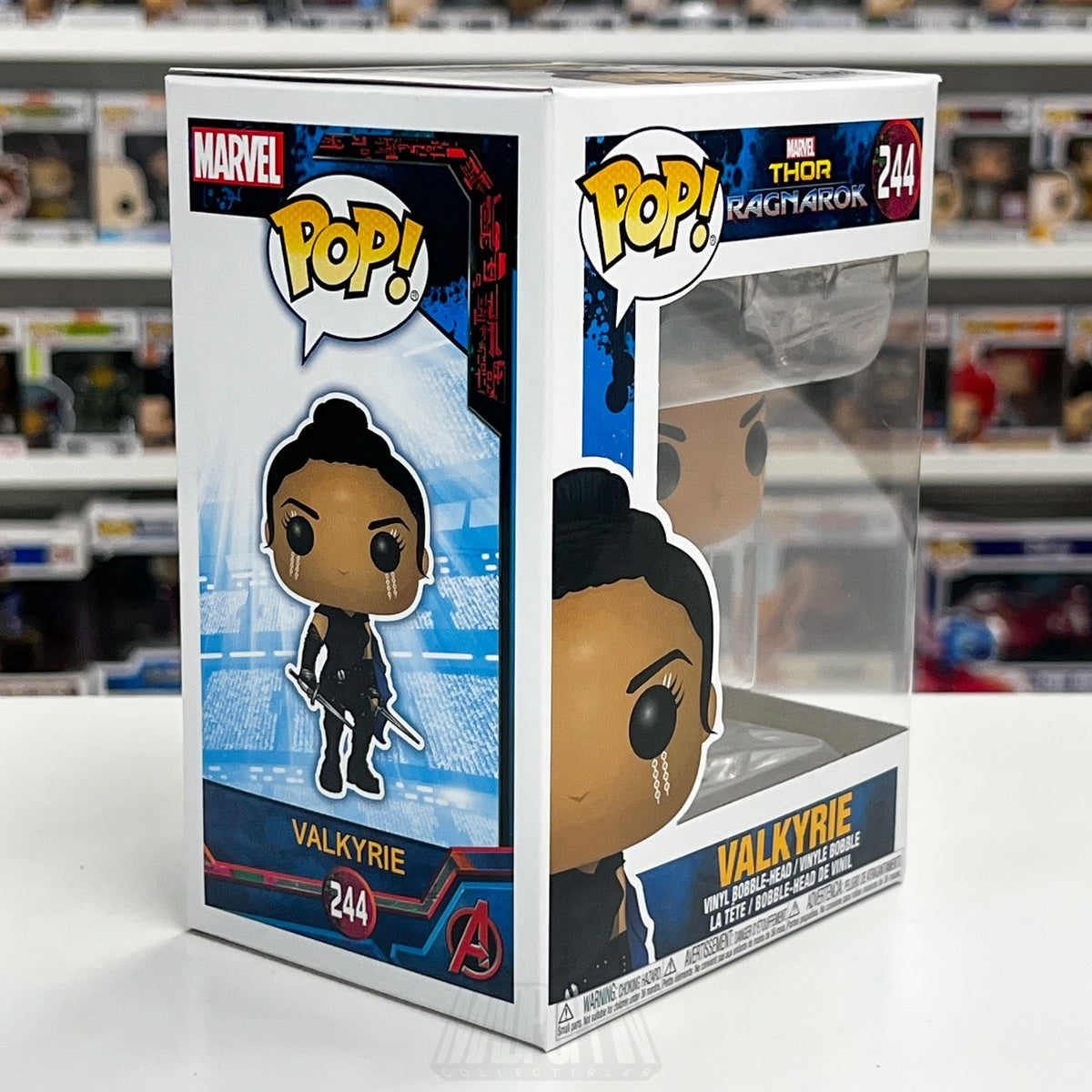Funko Pop Marvel Thor Ragnarok Valkyrie 244 Asgardian MCU Toy Vinyl Figure